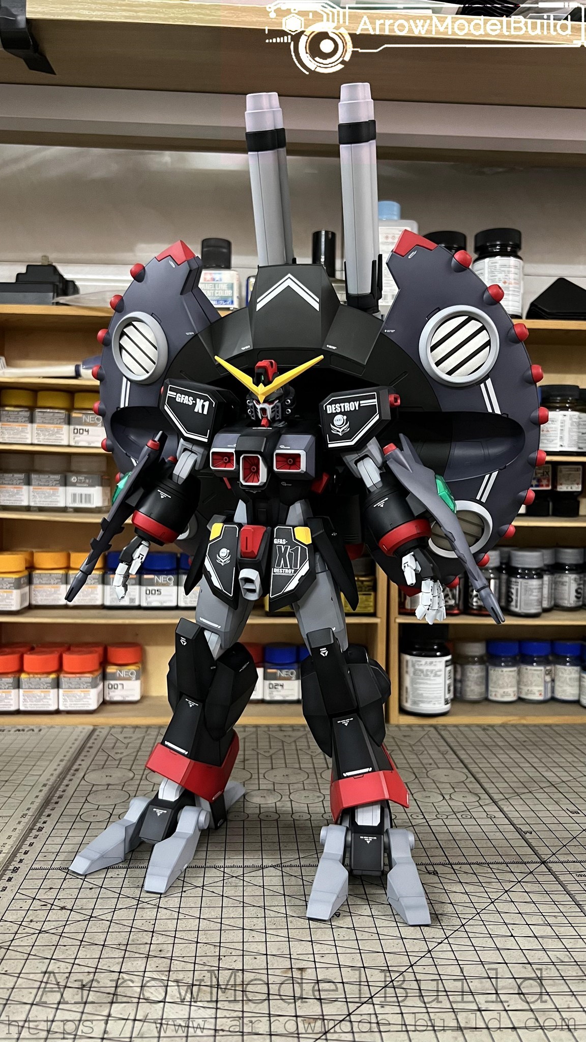 Picture of AeroModelBuild Destruction Gundam Seed Built & Painted HG 1/144 Model Kit
