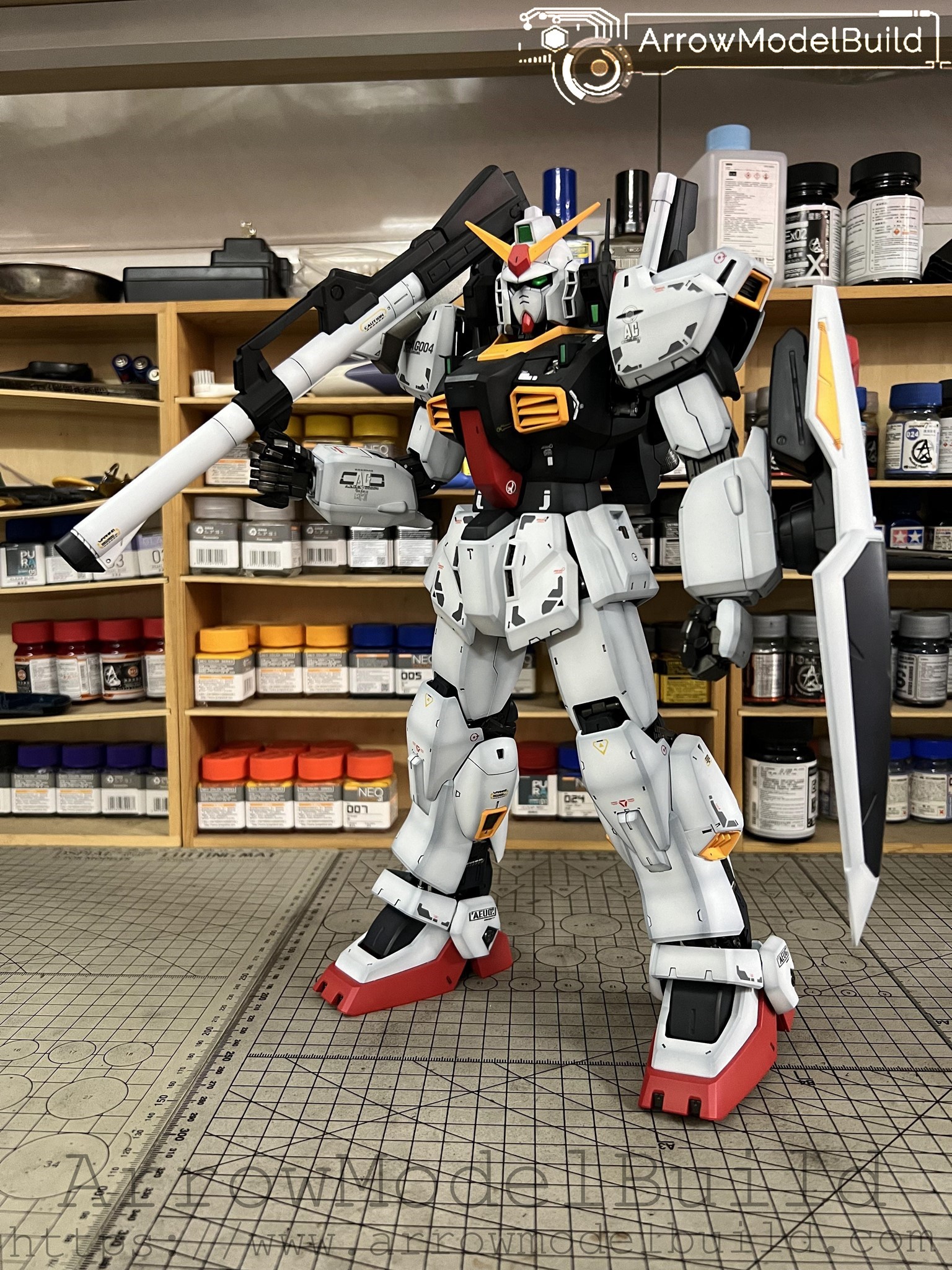 Picture of AeroModelBuild MK2 Zeta Gundam Built & Painted PG 1/60 Model Kit