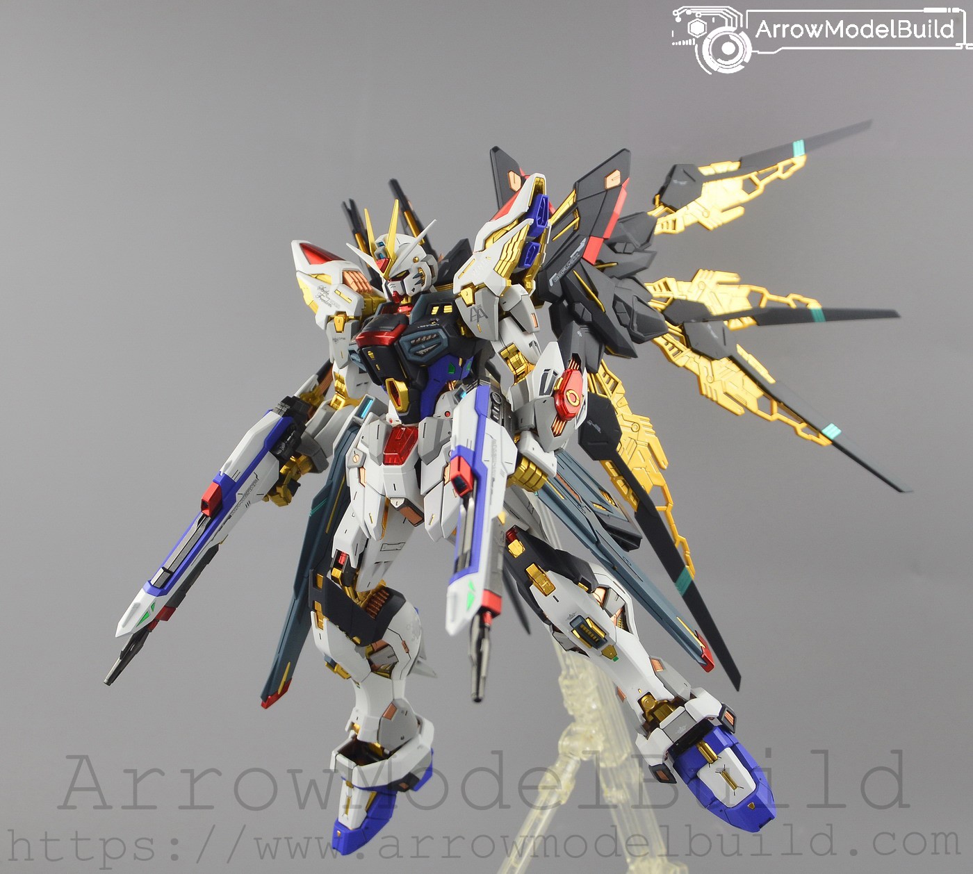 Picture of AeroModelBuild Strike Freedom (Detailed Ver 2.0) Gundam Built & Painted MGEX 1/100 Model Kit