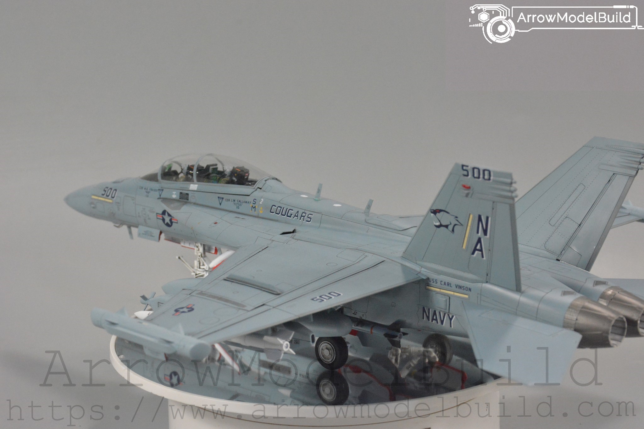 Picture of AeroModelBuild Boeing EA-18G Growler Built & Painted 1/48 Model Kit
