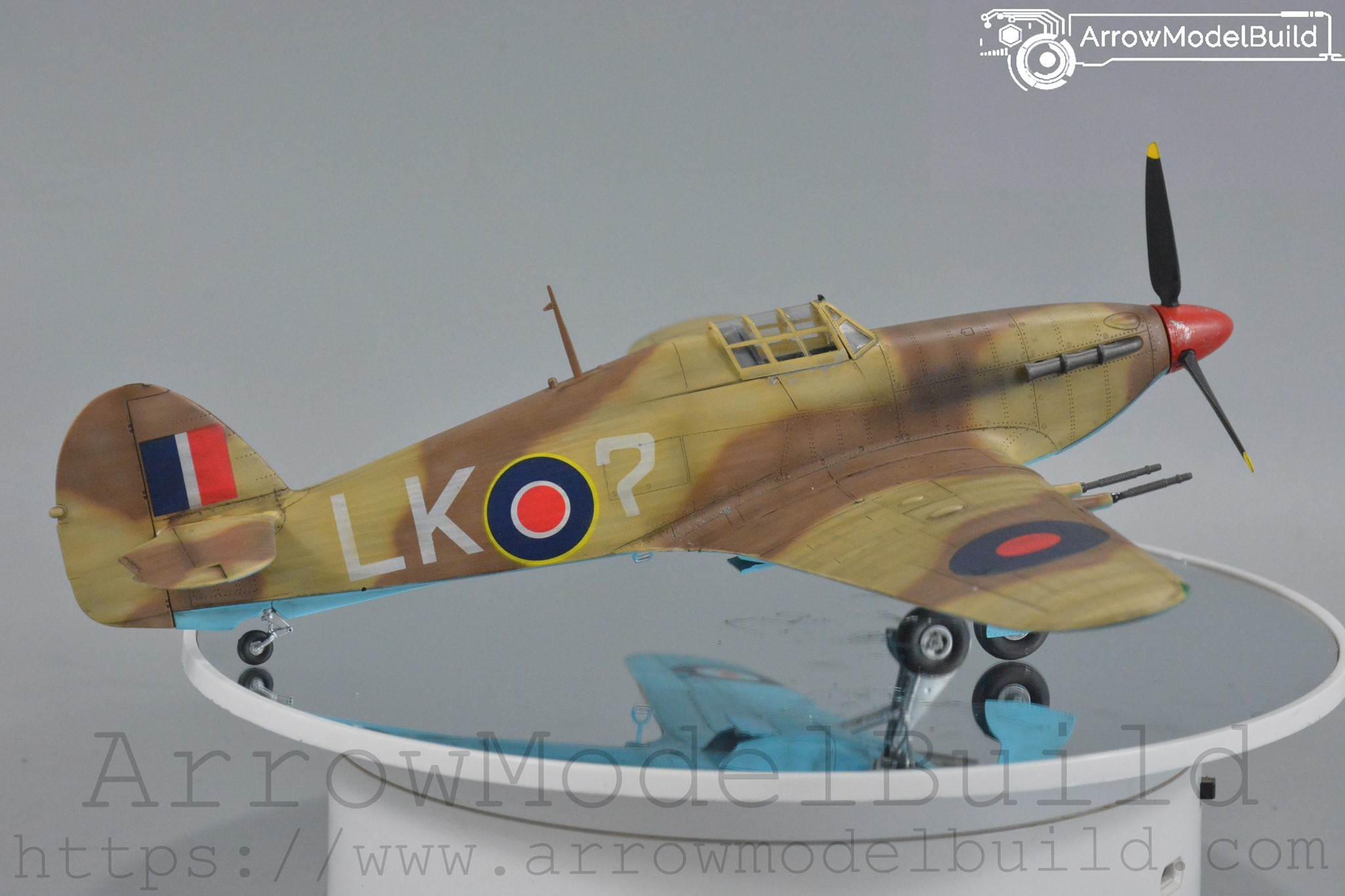 Picture of AeroModelBuild Hawker Hurricaner Built & Painted 1/48 Model Kit