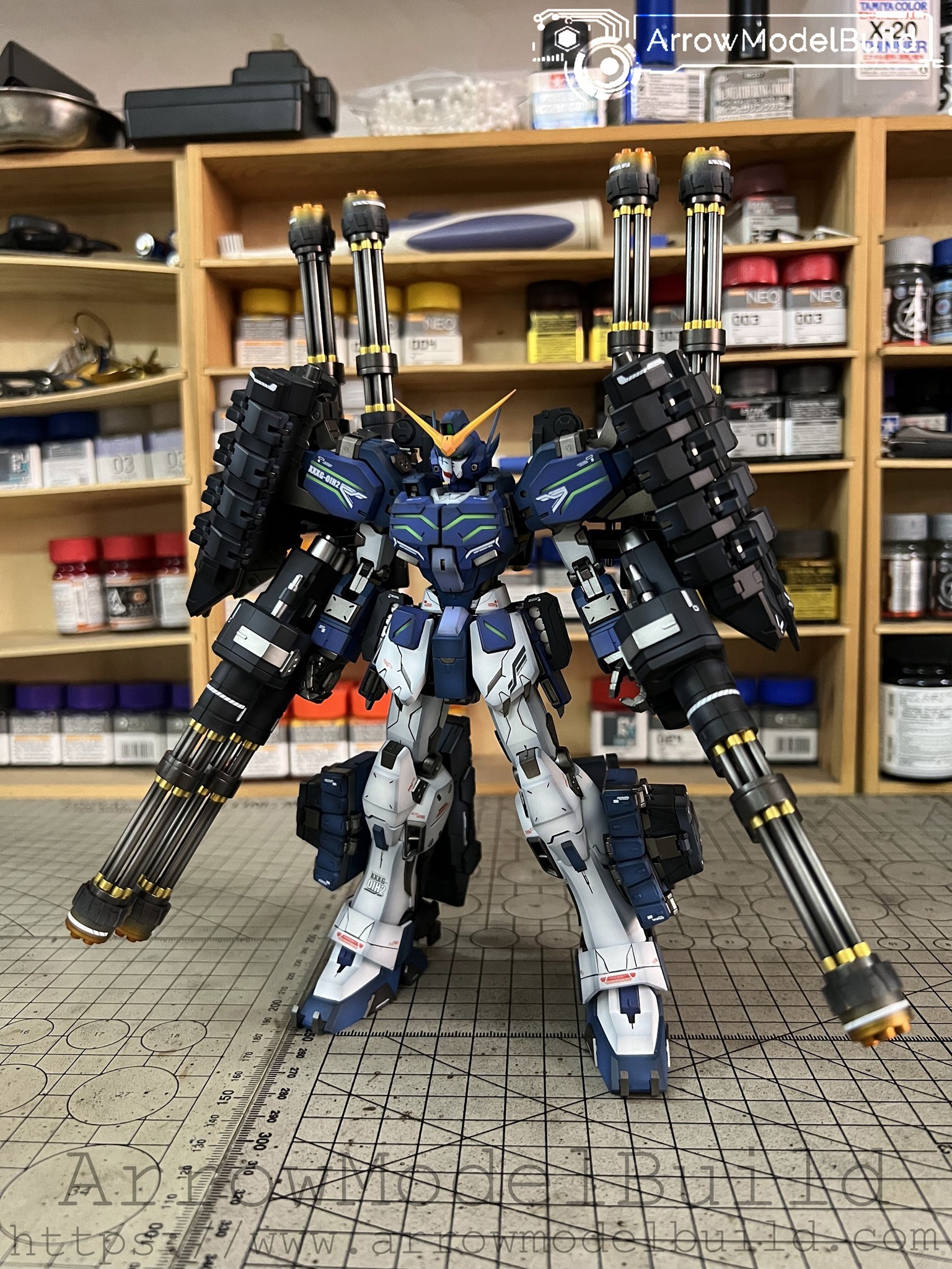 Picture of AeroModelBuild Heavyarms Gundam (Shaping) EW ver Built & Painted 1/100 Model Kit