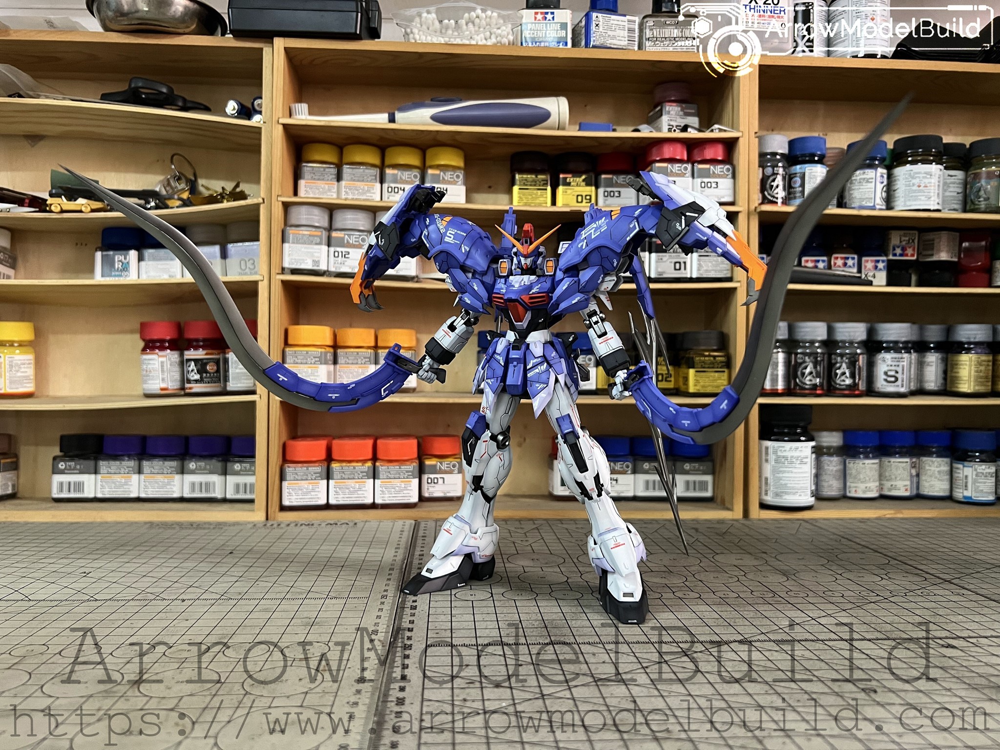 Picture of AeroModelBuild Sandrock Gundam (Shadow Effect) Built & Painted 1/100 Model Kit