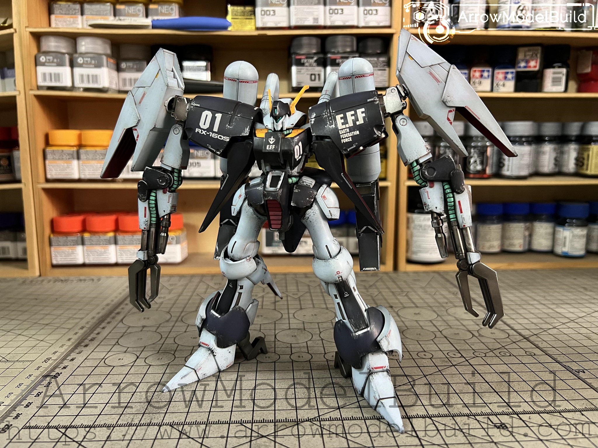 Picture of AeroModelBuild Byalant Custom (Shadow Effect) Built & Painted HG 1/144 Model Kit