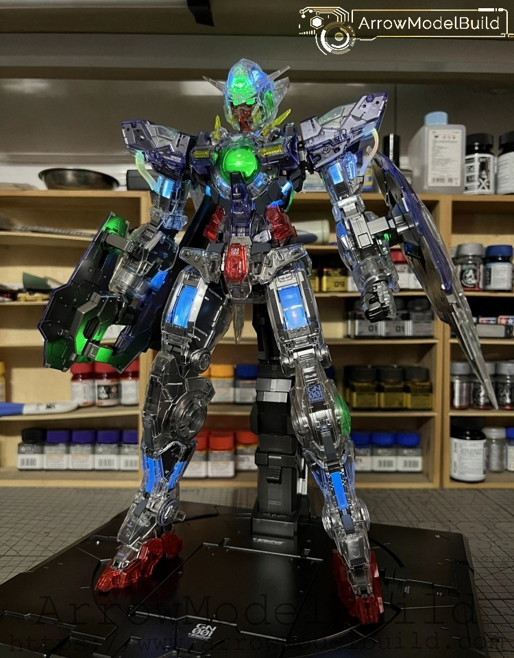 Picture of AeroModelBuild Exia Gundam (Transparent Version) Built & Painted PG 1/60 Model Kit