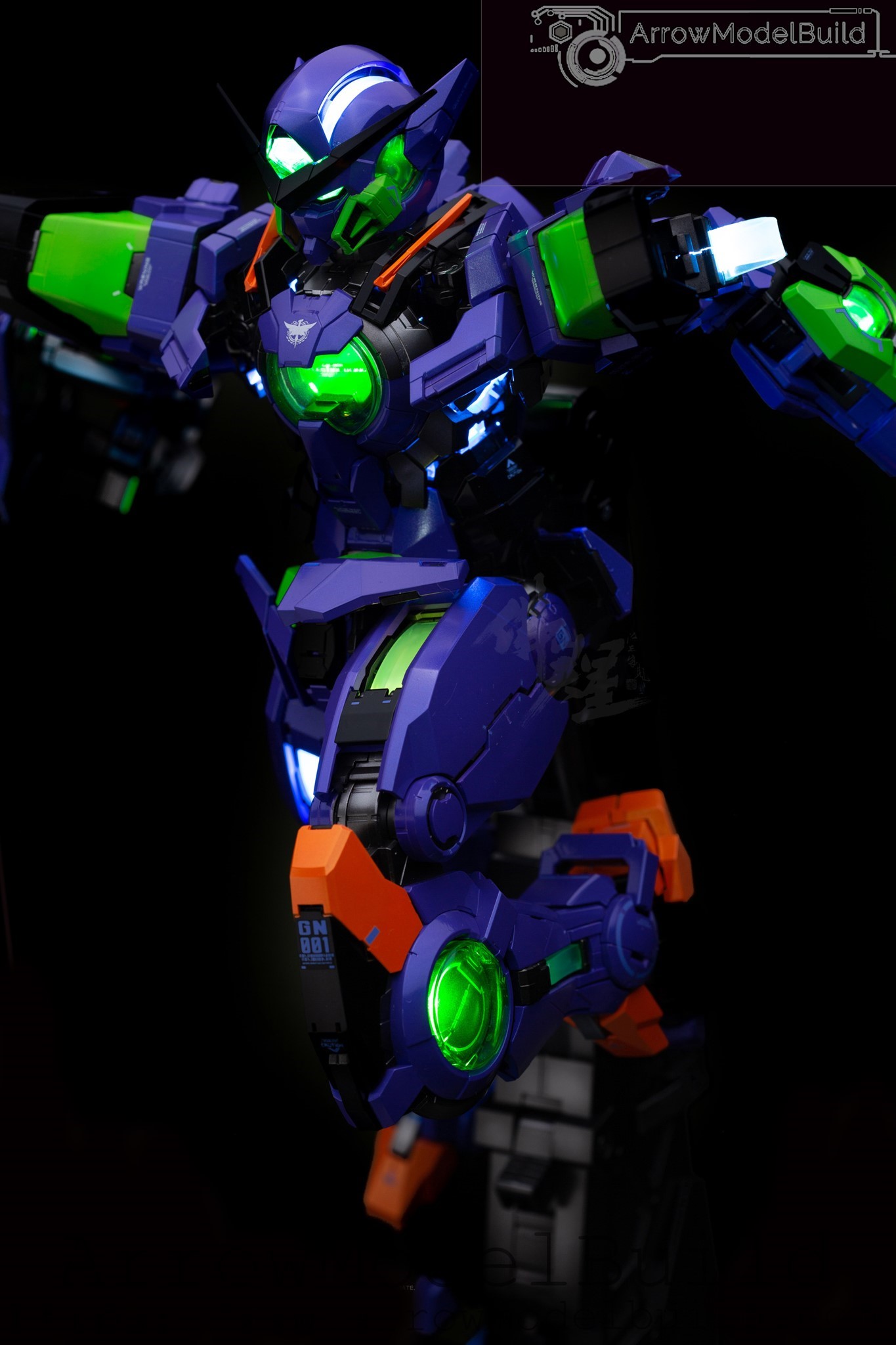 Picture of AeroModelBuild Exia Gundam (Custom Color) Built & Painted PG 1/60 Model Kit