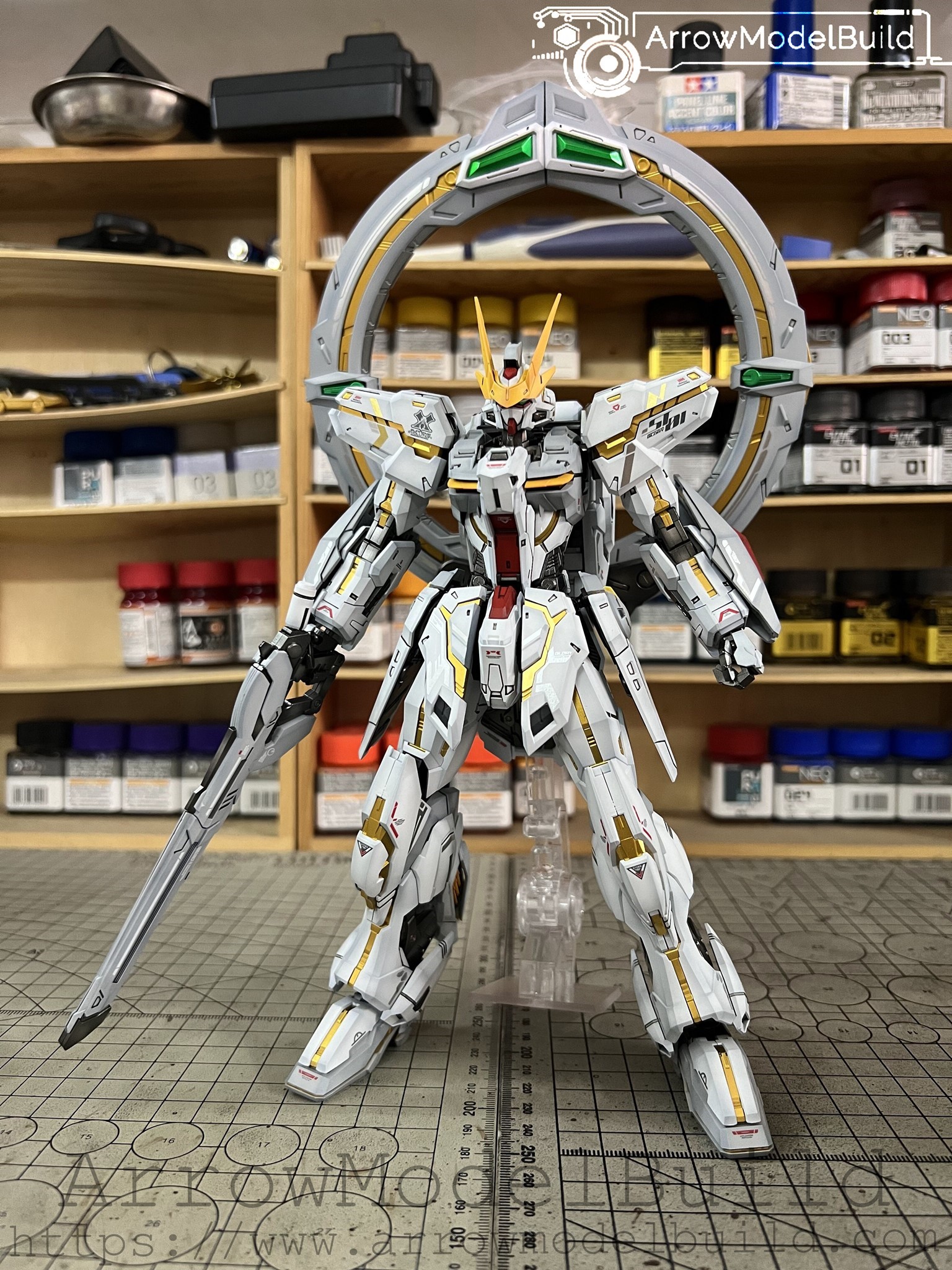 Picture of AeroModelBuild Stargazer Gundam Built & Painted 1/100 Model Kit