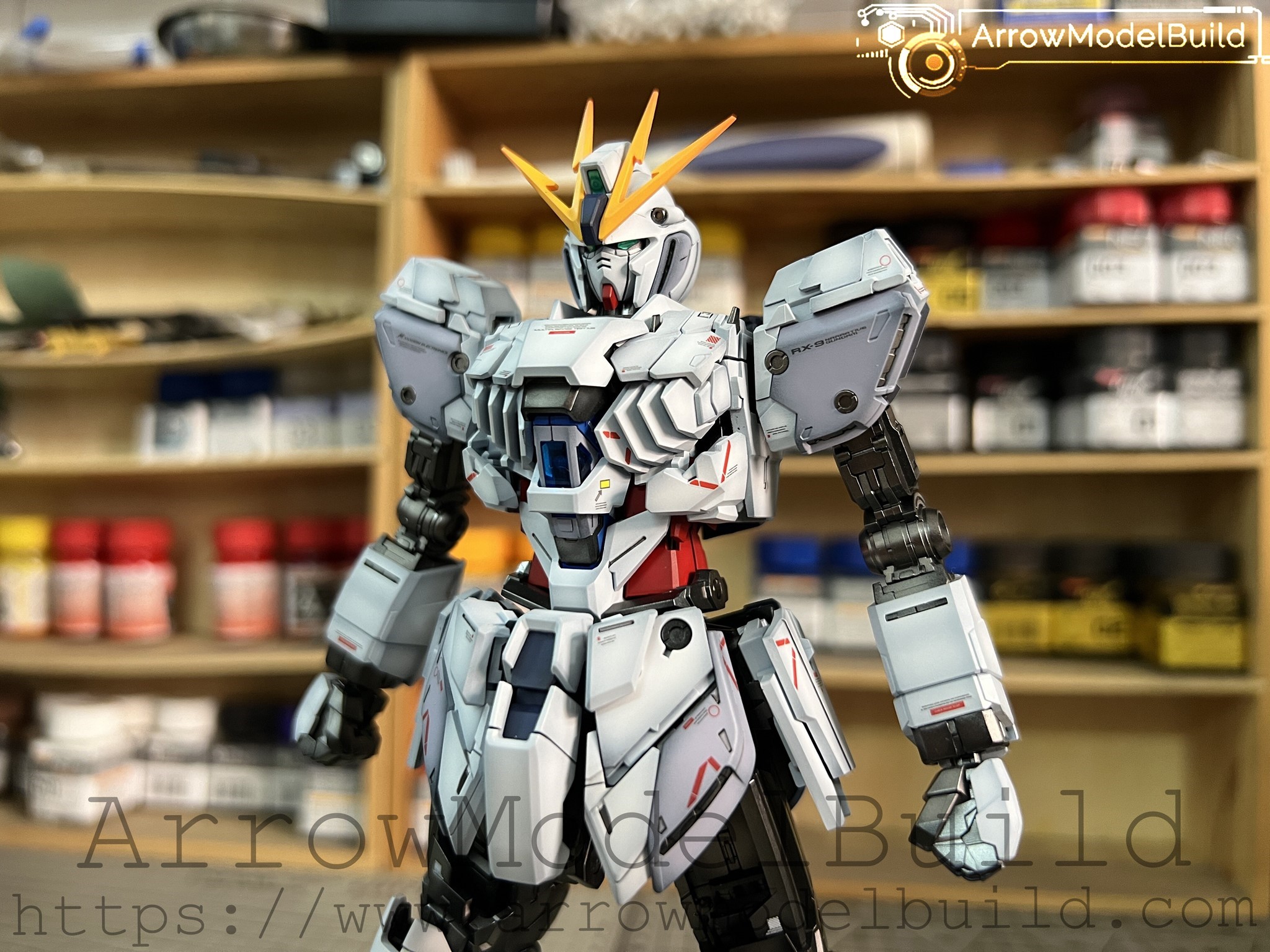 Picture of AeroModelBuild Narrative Gundam (C-Packs) Built & Painted MG 1/100 Model Kit