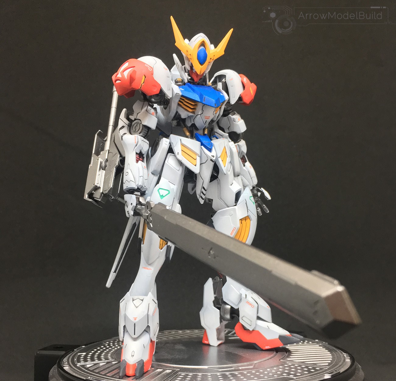 Picture of AeroModelBuild Gundam Barbatos Lupus Rex Built & Painted HG 1/144 Model Kit