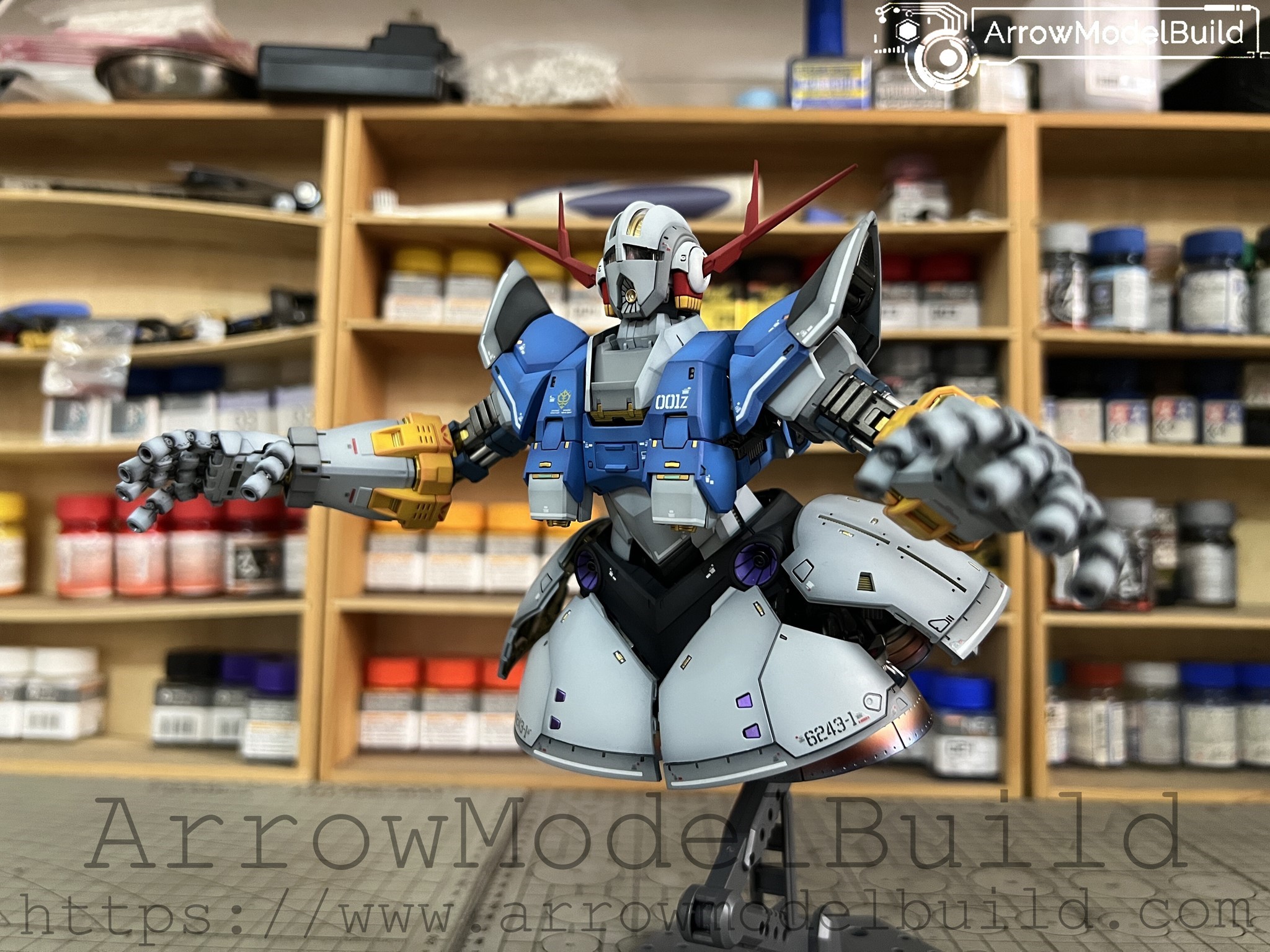 Picture of AeroModelBuild Zeon Built & Painted RG 1/144 Model Kit