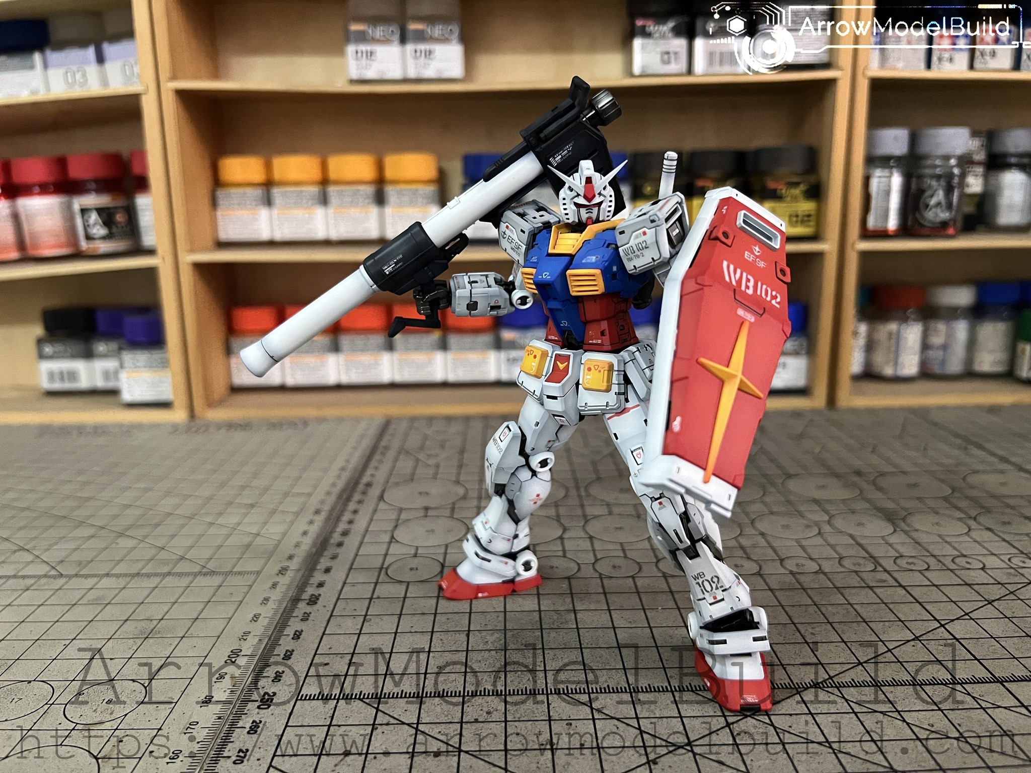 Picture of AeroModelBuild RX-78-2 Gundam 2.0 Built & Painted RG 1/144 Model Kit