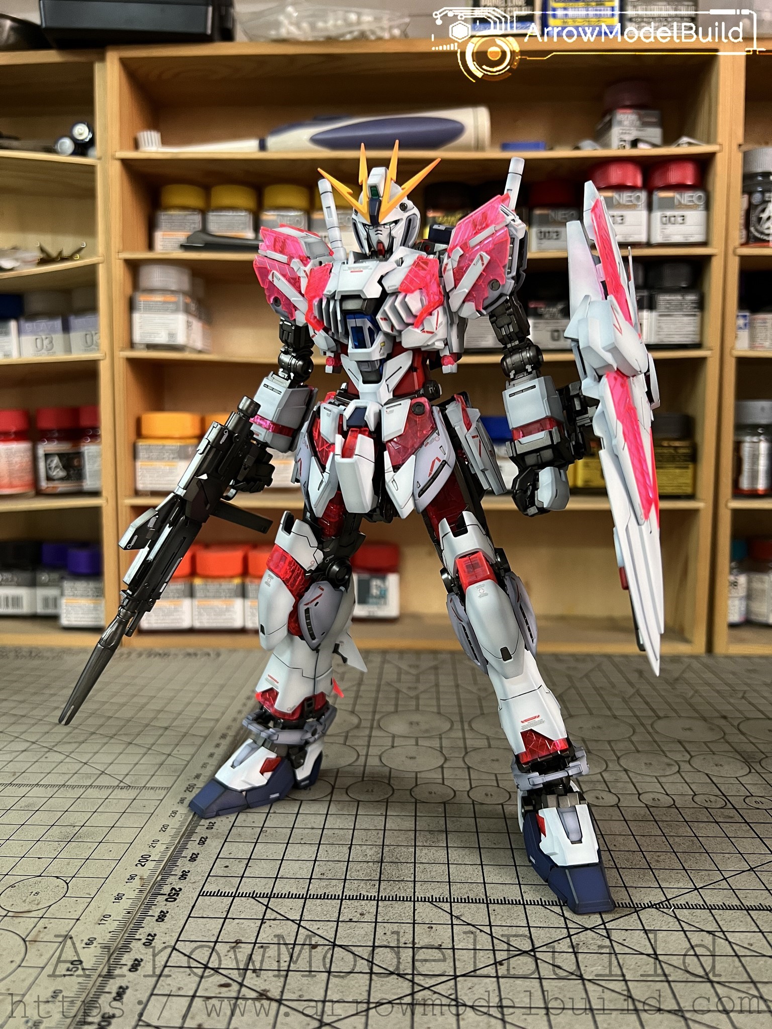 Picture of AeroModelBuild Narrative Gundam (Shaping) Built & Painted MG 1/100 Model Kit