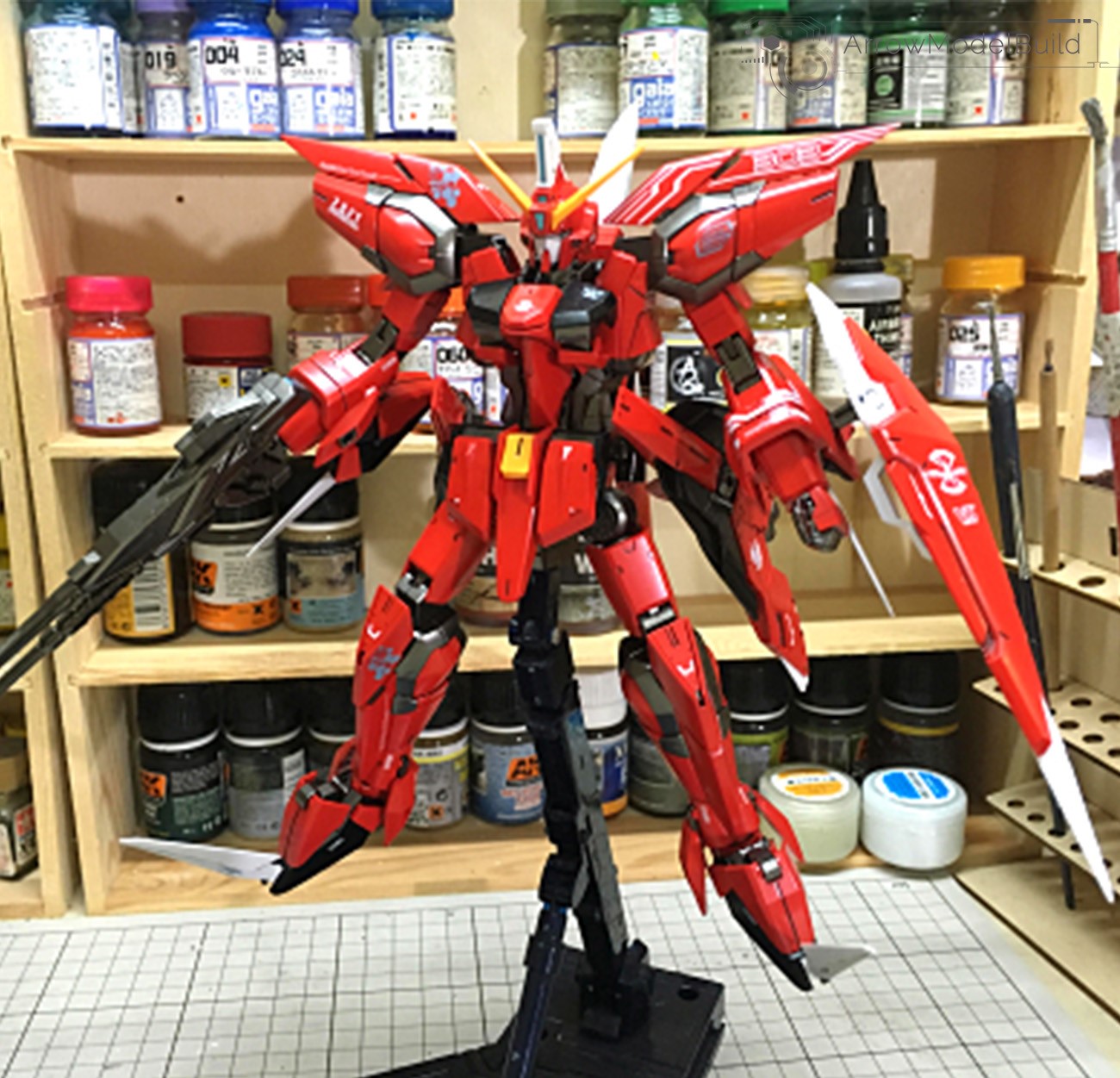 Picture of AeroModelBuild Aegis Gundam Built & Painted MG 1/100 Model Kit