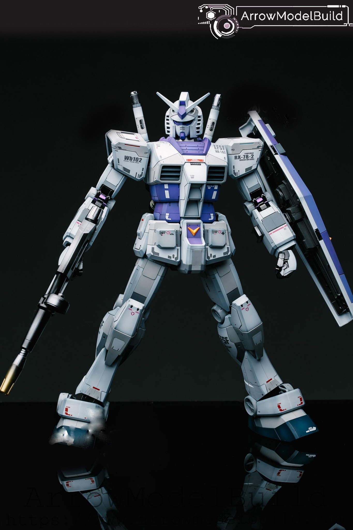 Picture of AeroModelBuild G3 Gundam Built & Painted 1/48 Model Kit