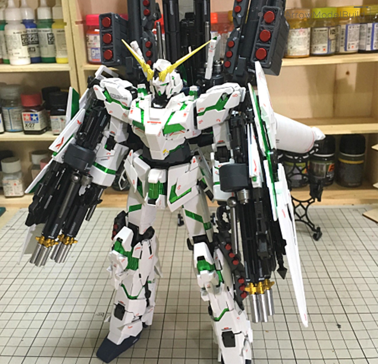 Picture of AeroModelBuild Full Armor Unicorn Gundam Ver Ka Built & Painted MG 1/100 Model Kit
