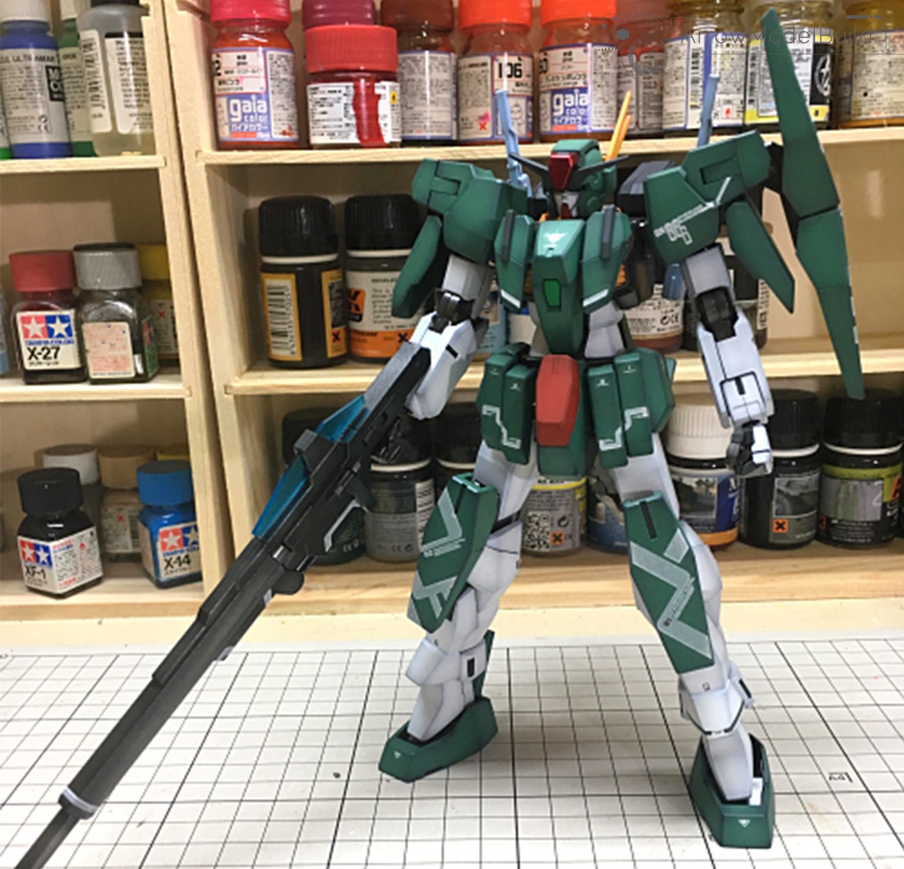 Picture of AeroModelBuild Cherudim Gundam Built & Painted 1/100 Model Kit