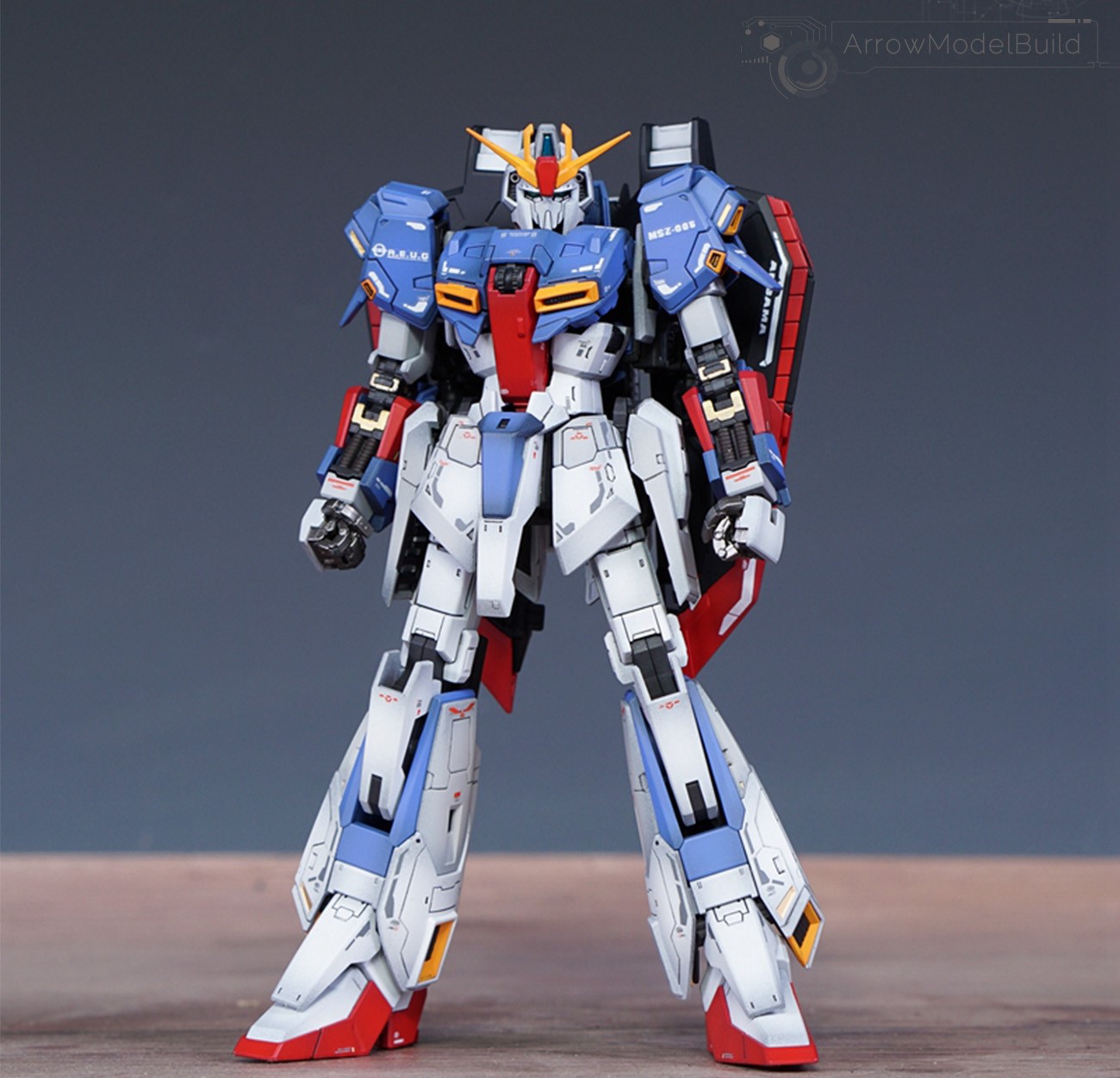 Picture of AeroModelBuild Z Gundam Built & Painted RG 1/144 Model Kit