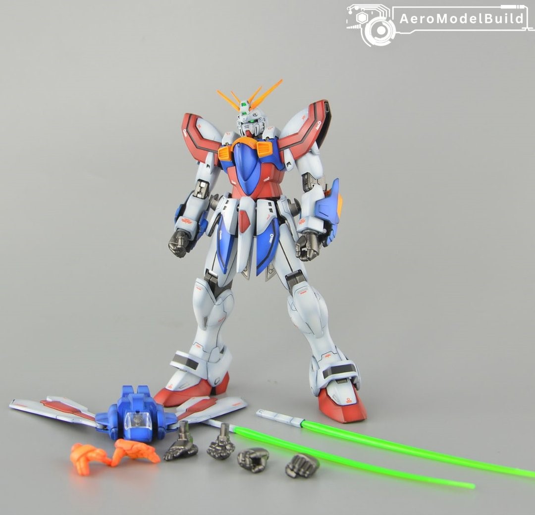 Picture of AeroModelBuild God Gundam Built & Painted MG 1/100 Model Kit
