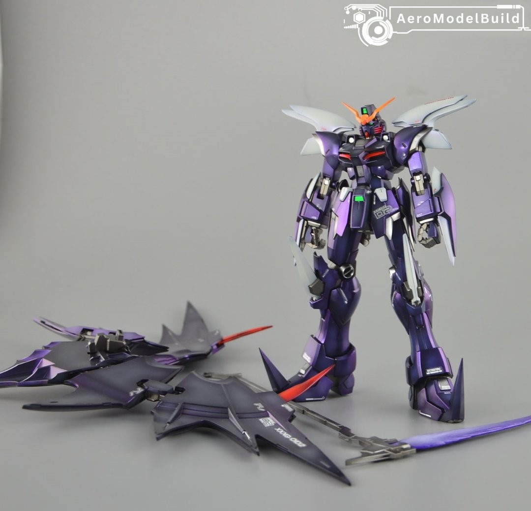 Picture of AeroModelBuild Deathscythe Hell Gundam EW (Metal) Built & Painted MG 1/100 Model Kit