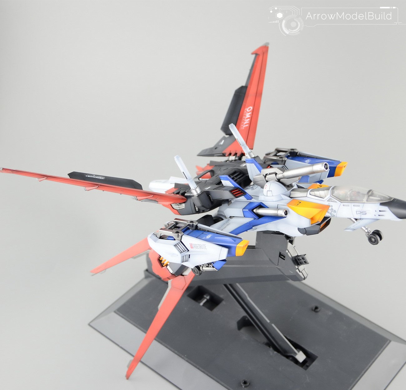 Picture of AeroModelBuild Sky Grasper + Aile Striker Built & Painted PG 1/60 Model Kit