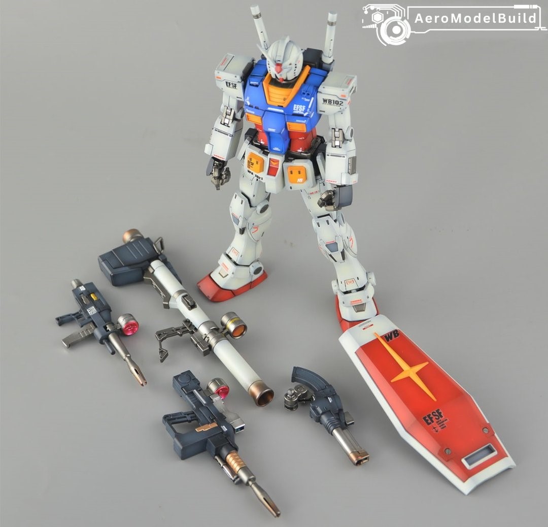 Picture of AeroModelBuild Gundam The Origin Built & Painted MG 1/100 Model Kit