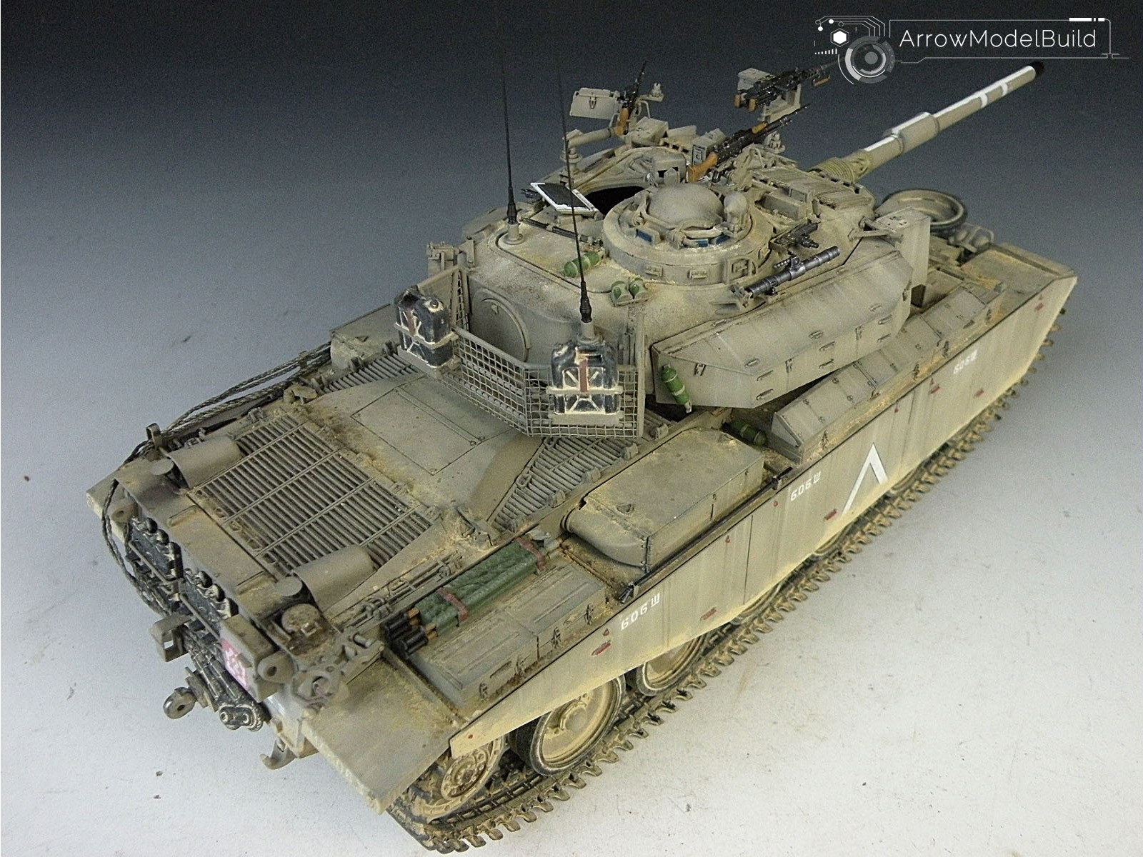 Picture of AeroModelBuild Centurion Tank Built & Painted 1/35 Model Kit