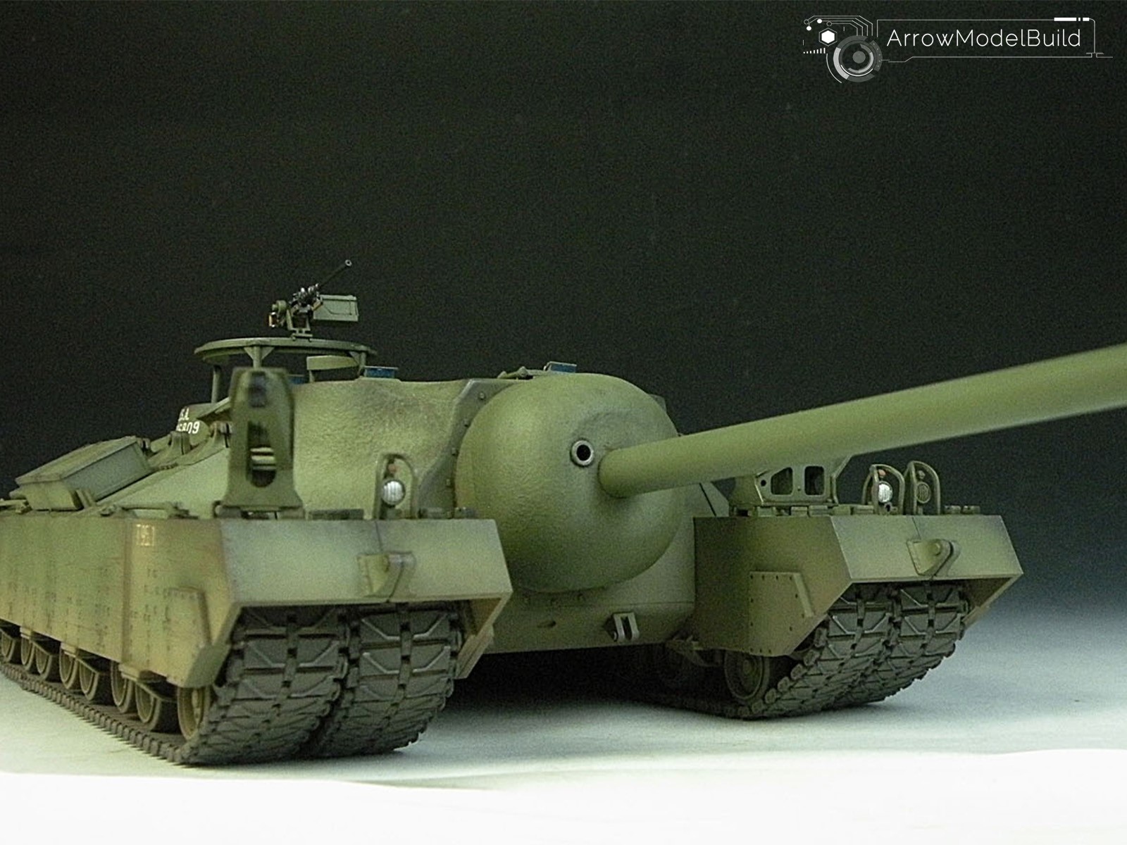 Picture of AeroModelBuild T-95 Heavy Tank Built & Painted 1/35 Model Kit