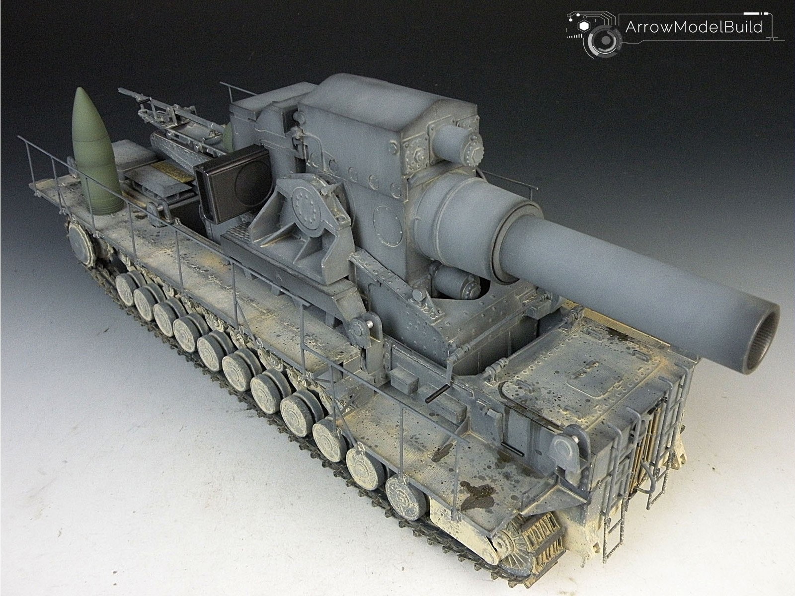 Picture of AeroModelBuild Karl Super-Heavy Self-Propelled Mortar Built & Painted 1/35 Model Kit