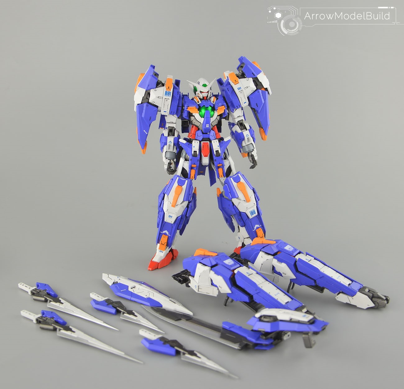Picture of AeroModelBuild Gundam Exia Advanced Built & Painted 1/100 Model Kit