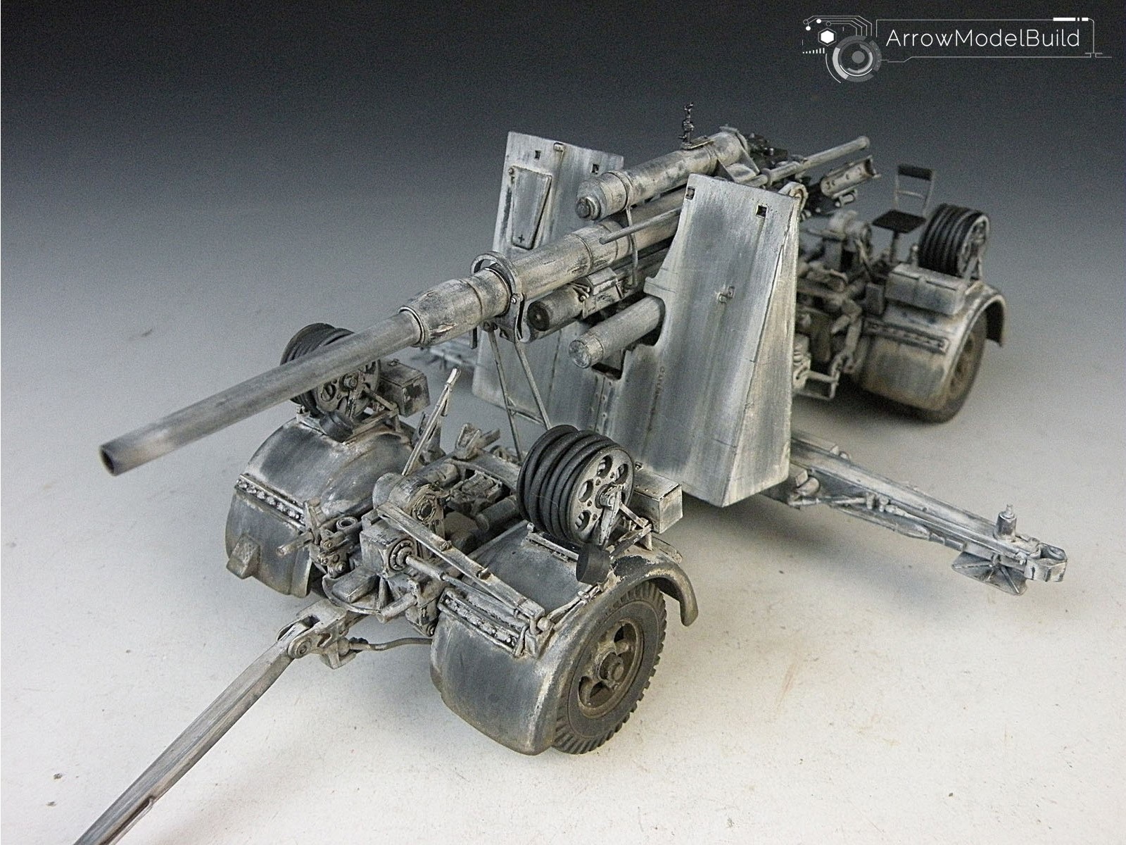 Picture of AeroModelBuild 88mm Gun Flak 36/37  Built & Painted 1/35 Model Kit