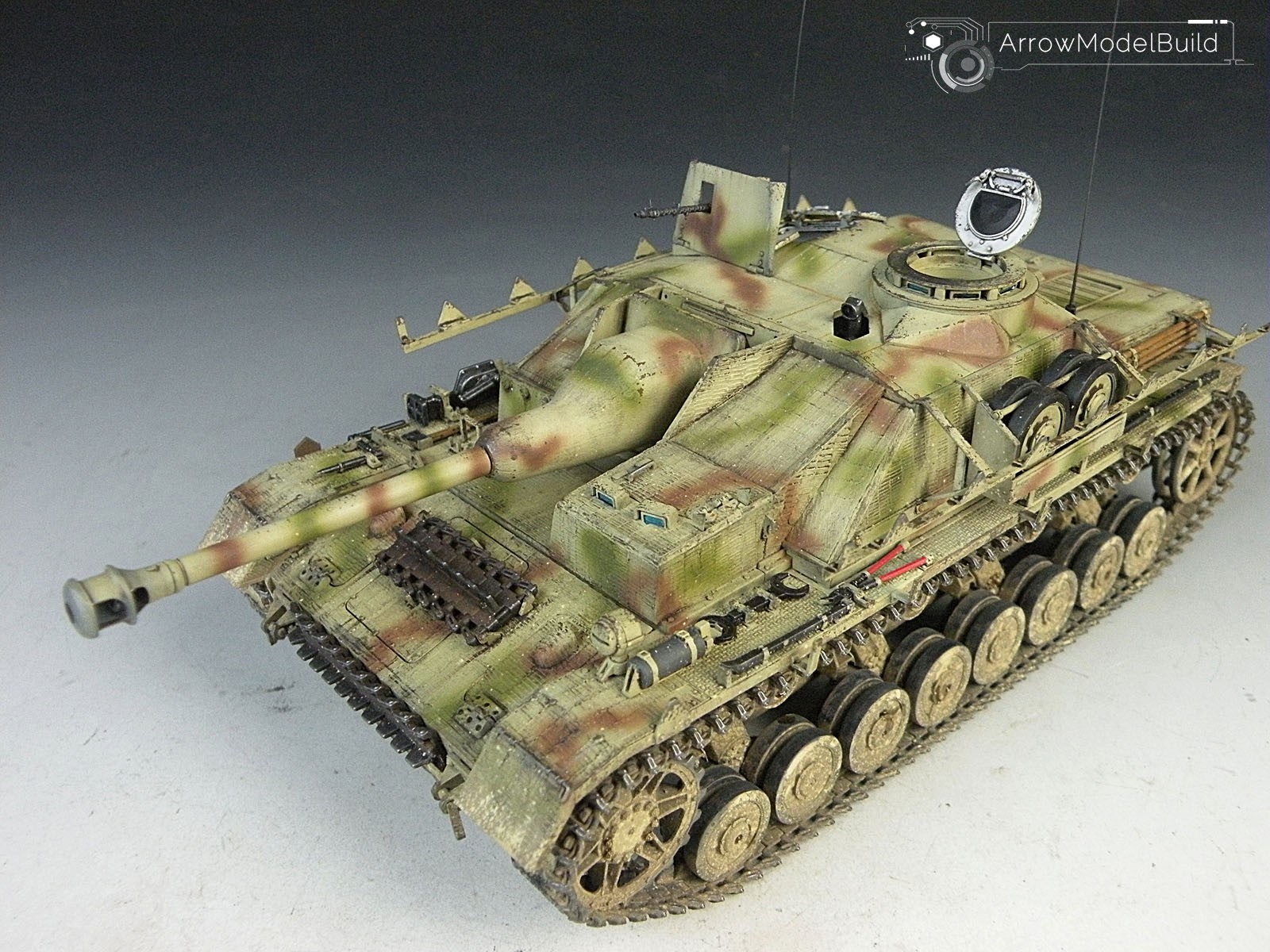 Picture of AeroModelBuild SdKfz 167 StuG III Tank Built & Painted 1/35 Model Kit
