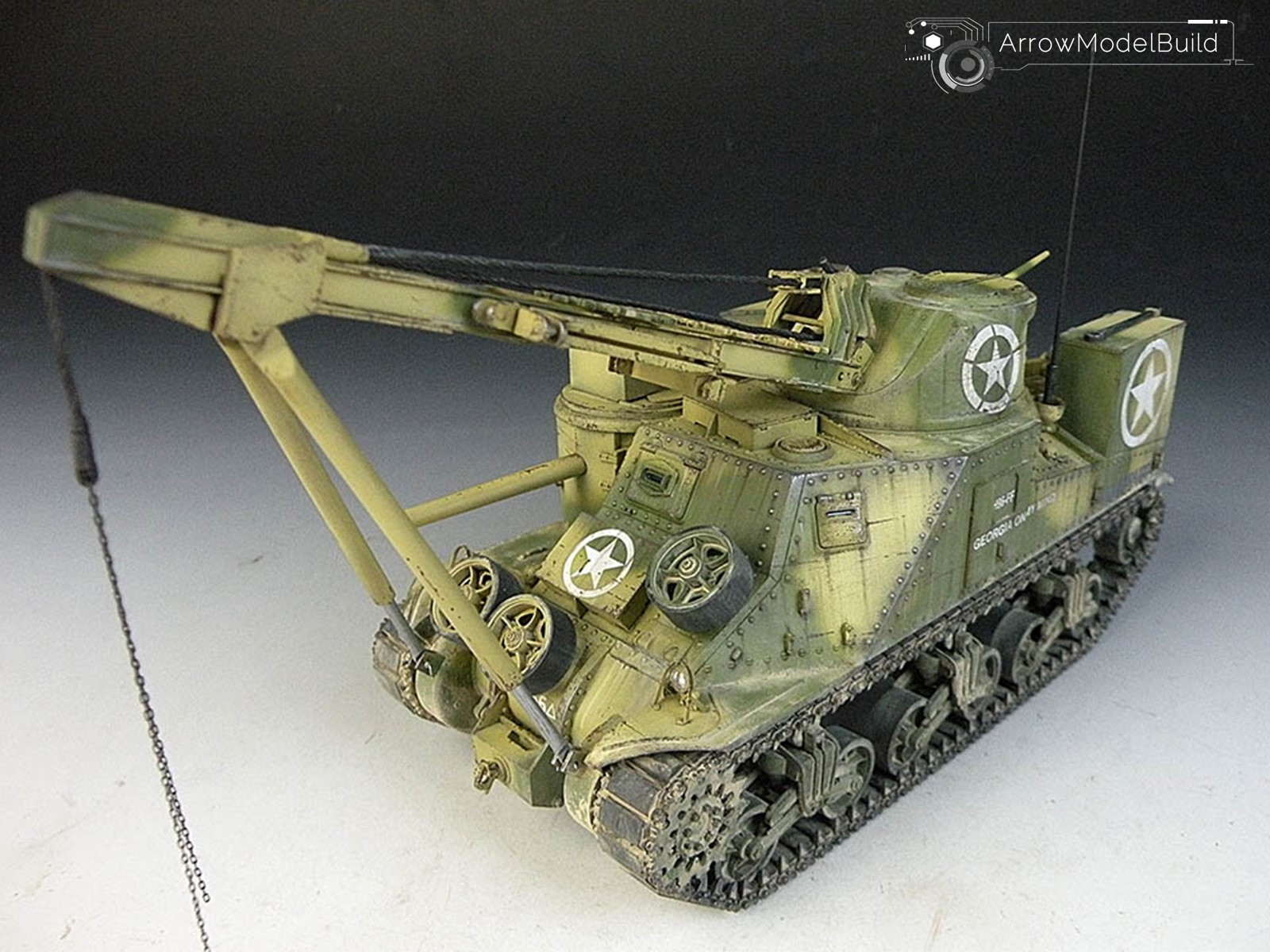 Picture of AeroModelBuild M31 Tank Recovery Vehicle Built & Painted 1/35 Model Kit