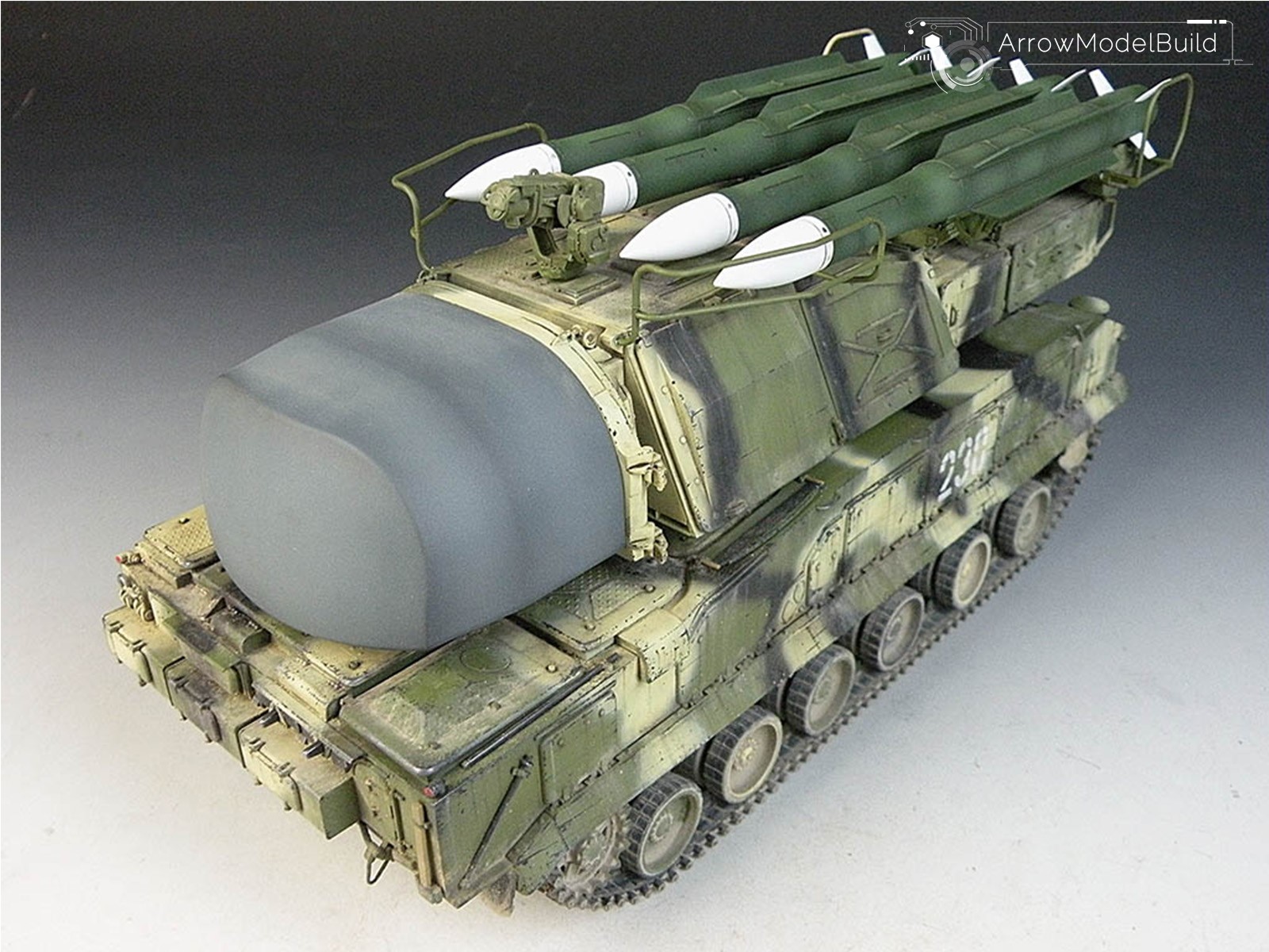 Picture of AeroModelBuild 9K37 Missile System Built & Painted 1/35 Model Kit