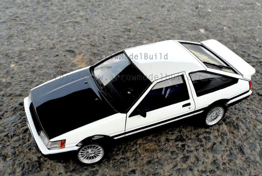 Picture of AeroModelBuild Initial D AE86 Built & Painted Vehicle Car 1/24 Model Kit