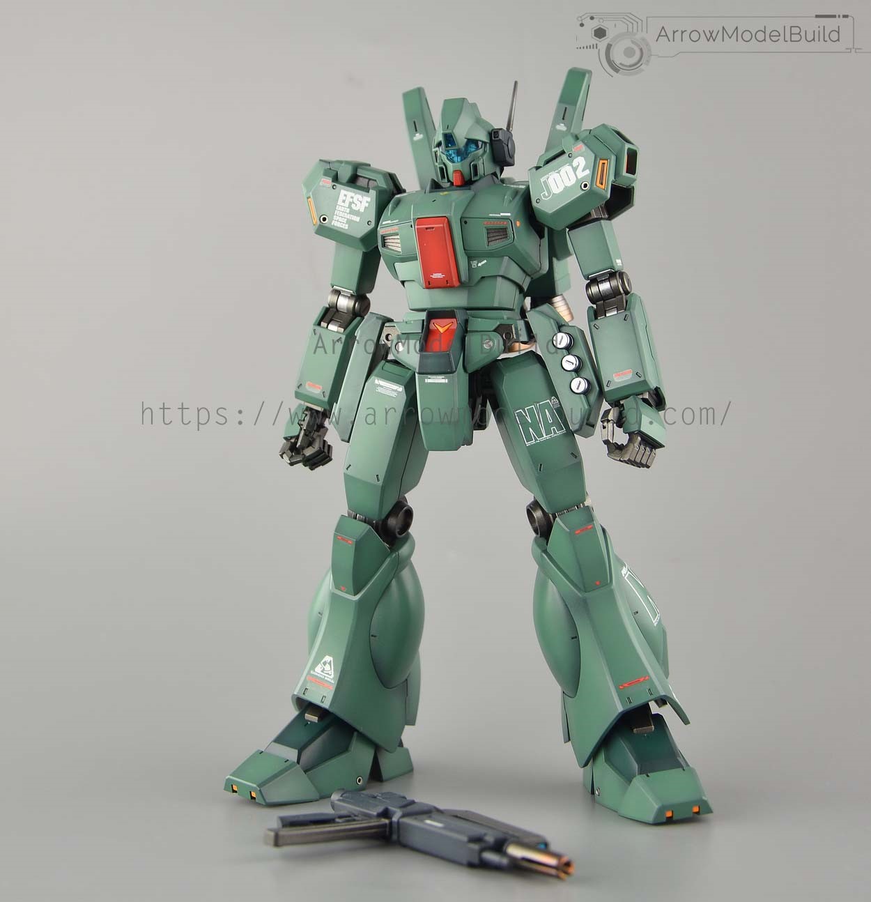 Picture of AeroModelBuild Jegan D Type Built & Painted MG 1/100 Model Kit
