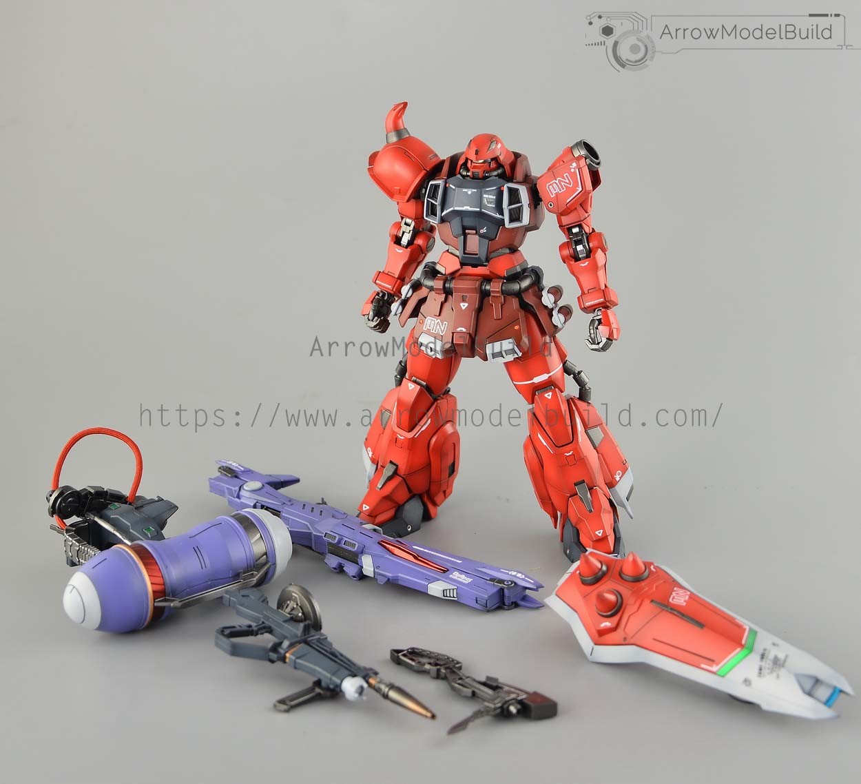 Picture of AeroModelBuild Gunner Zaku Warrior (Lunamaria Hawke Custom) Built & Painted MG 1/100 Model Kit