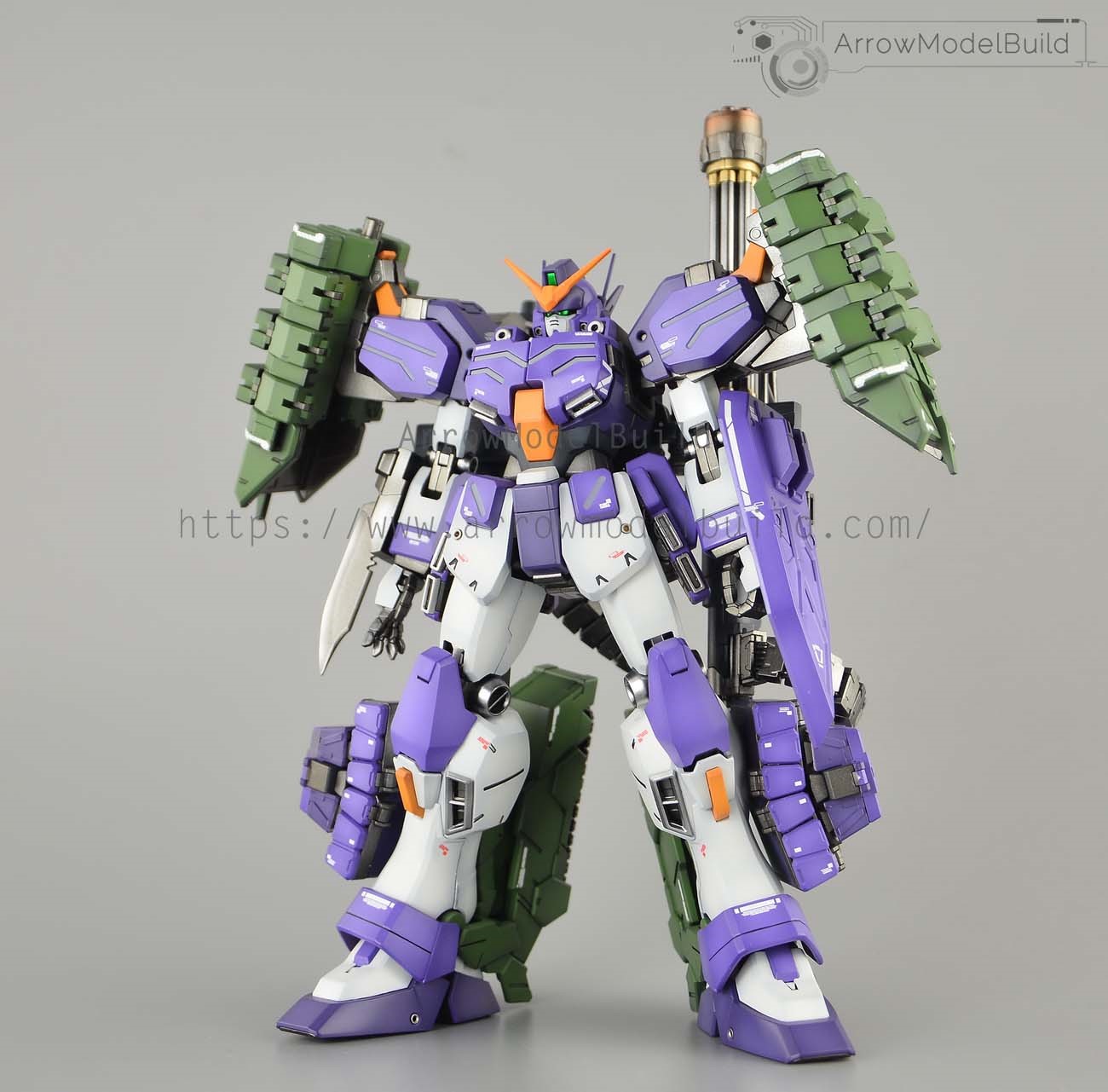 Picture of AeroModelBuild Heavyarms Gundam EW (IGEL Unit) Custom Color Built & Painted MG 1/100 Model Kit