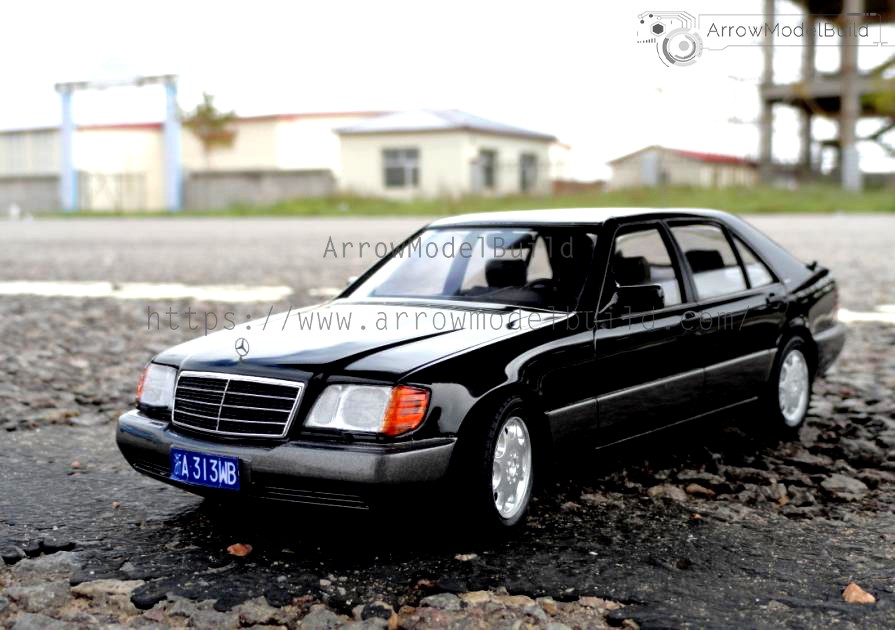 Picture of AeroModelBuild Mercedes-Benz 600SEL Built & Painted Vehicle Car 1/24 Model Kit 