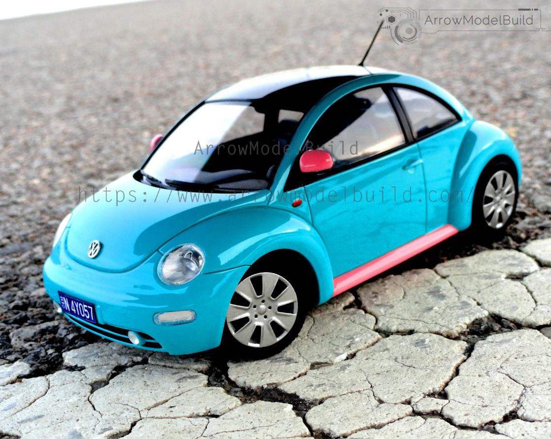 Picture of AeroModelBuild Volkswagen New Beetle Built & Painted Vehicle Car 1/24 Model Kit 
