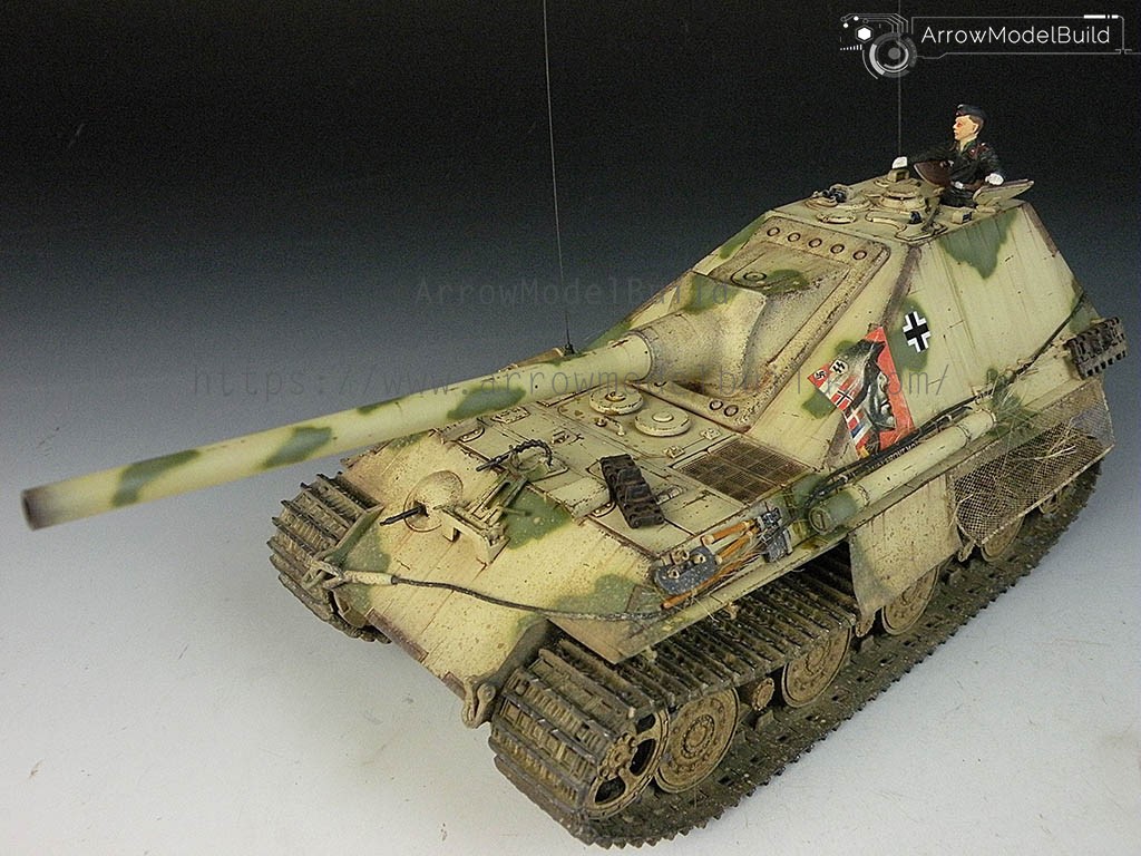 Picture of AeroModelBuild Jagdpanther II Tank Built & Painted 1/35 Model Kit