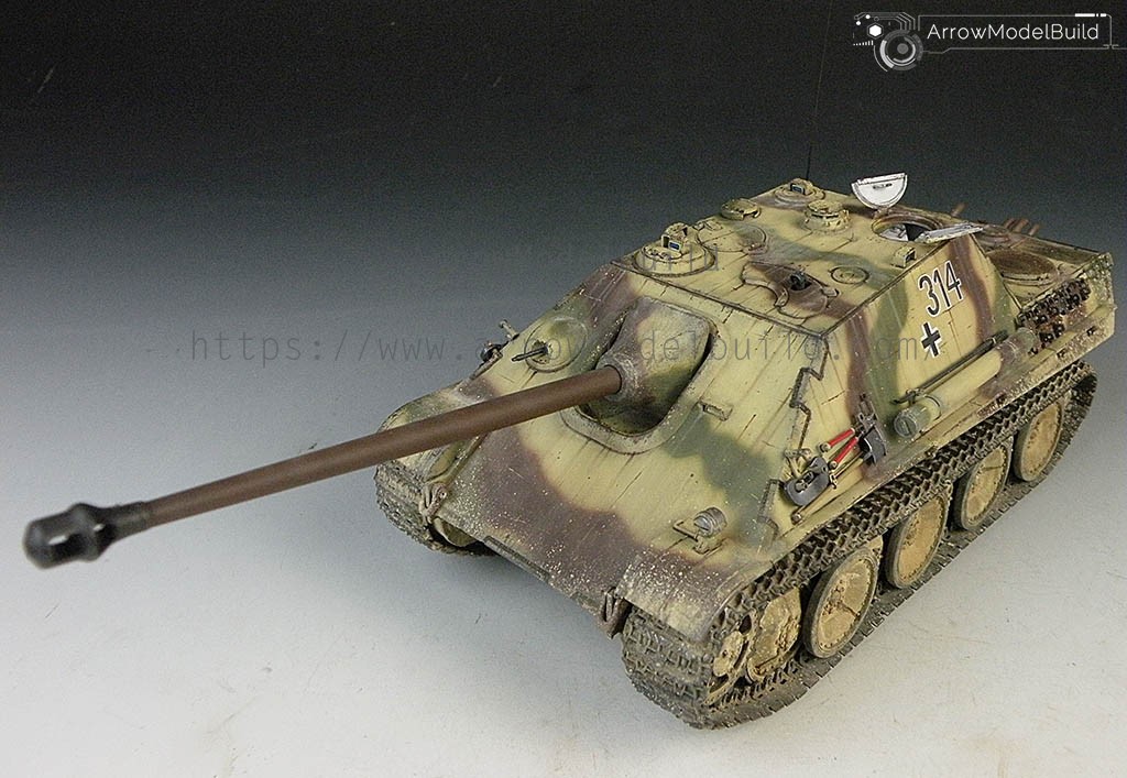 Picture of AeroModelBuild Jagdpanther Tank Built & Painted 1/35 Model Kit