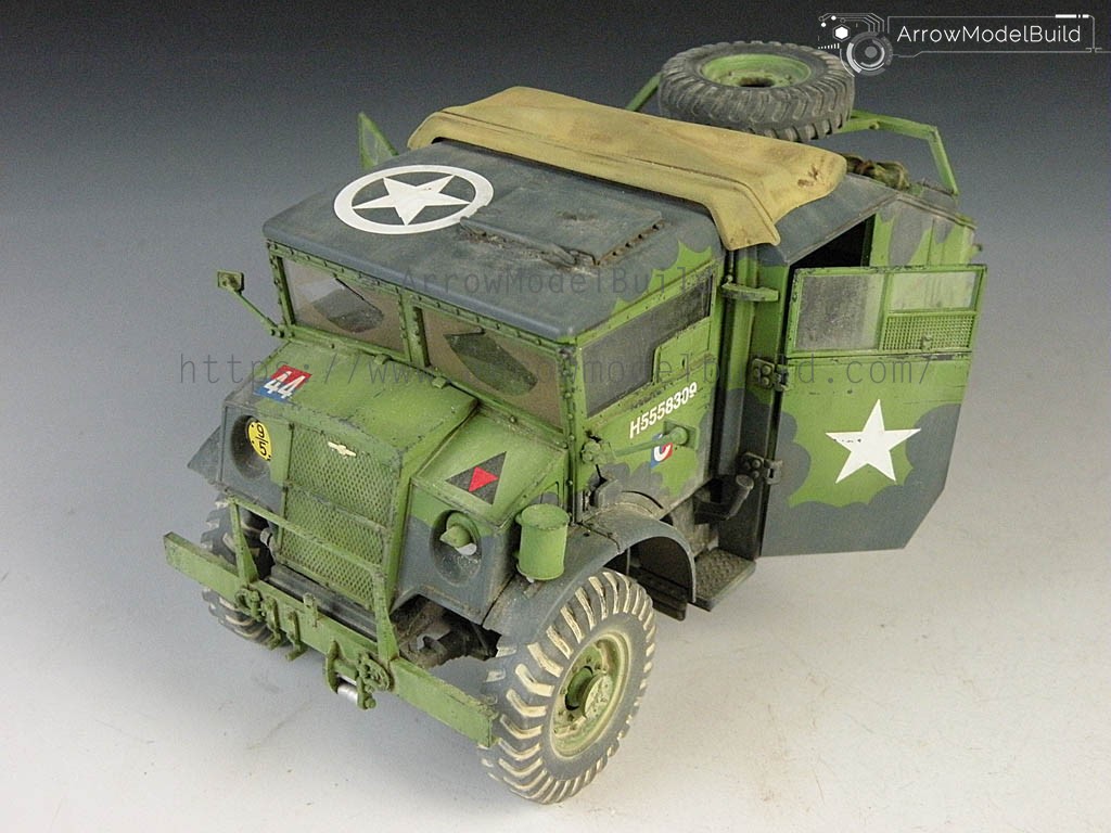 Picture of AeroModelBuild CMP FAT Military Vehicle Built & Painted 1/35 Model Kit