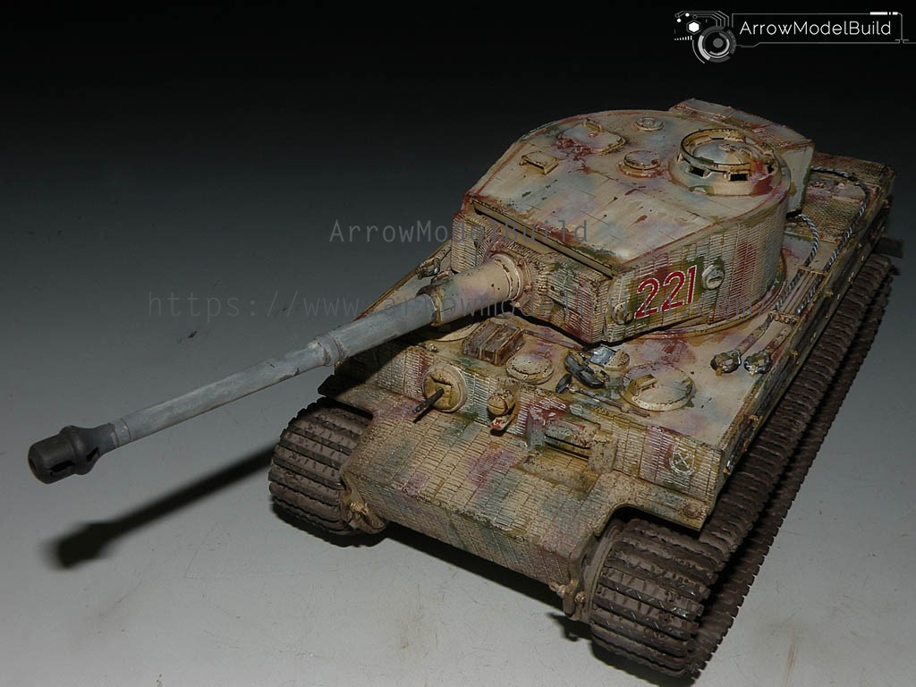Picture of AeroModelBuild Tiger I Tank (In the Snow)  Built & Painted 1/35 Model Kit