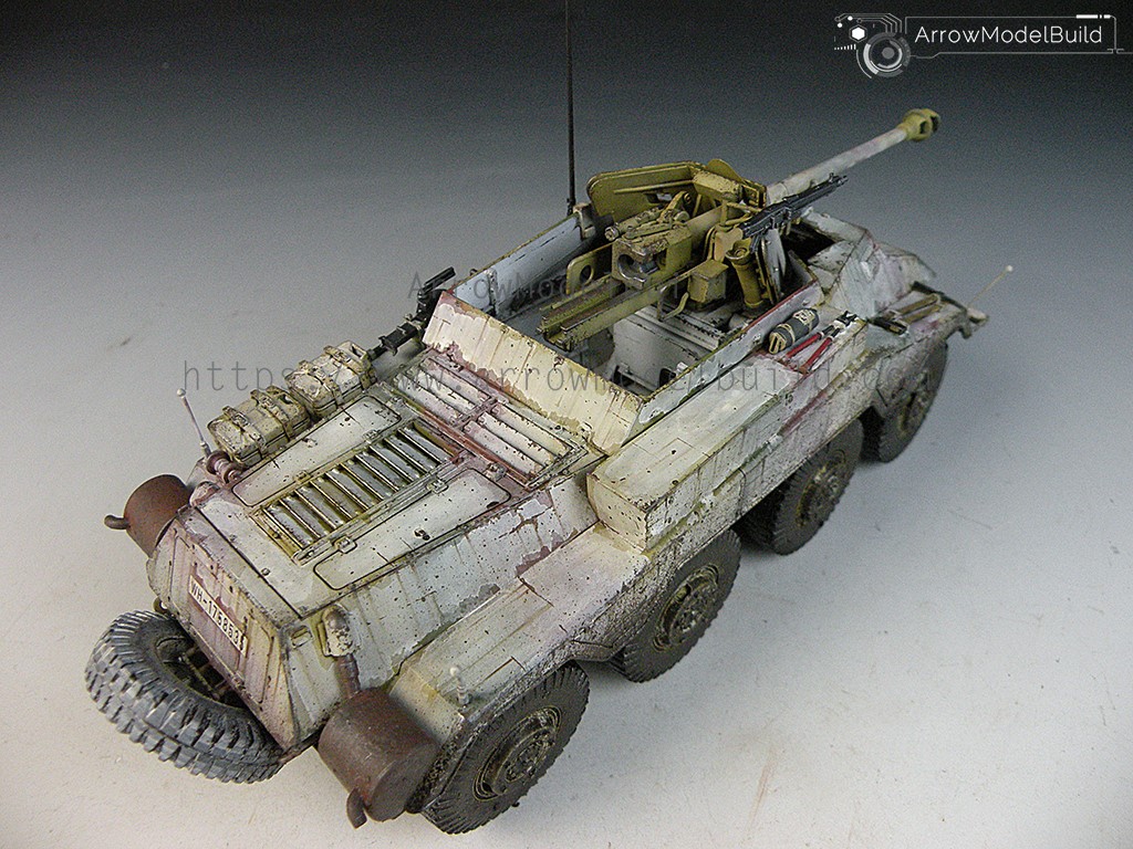 Picture of AeroModelBuild Sd.Kfz.234 Military Vehicle Built & Painted 1/35 Model Kit
