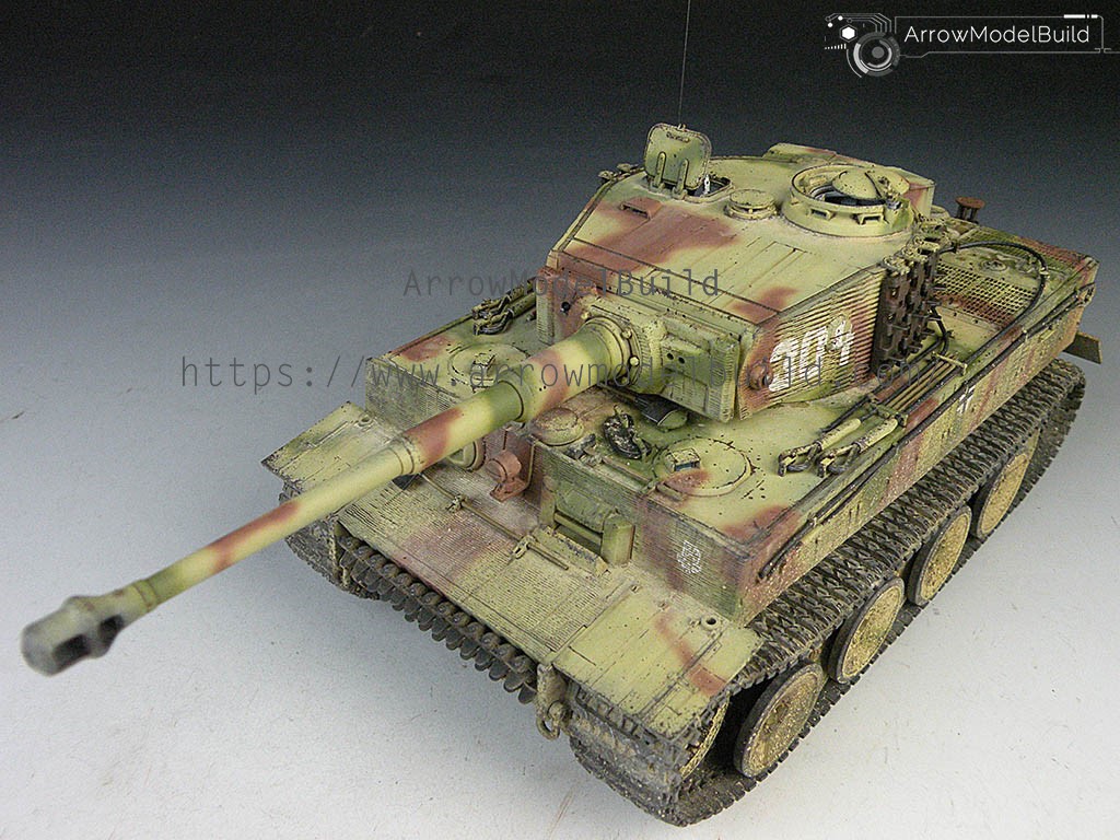 Picture of AeroModelBuild Tiger I Tank Built & Painted 1/35 Model Kit