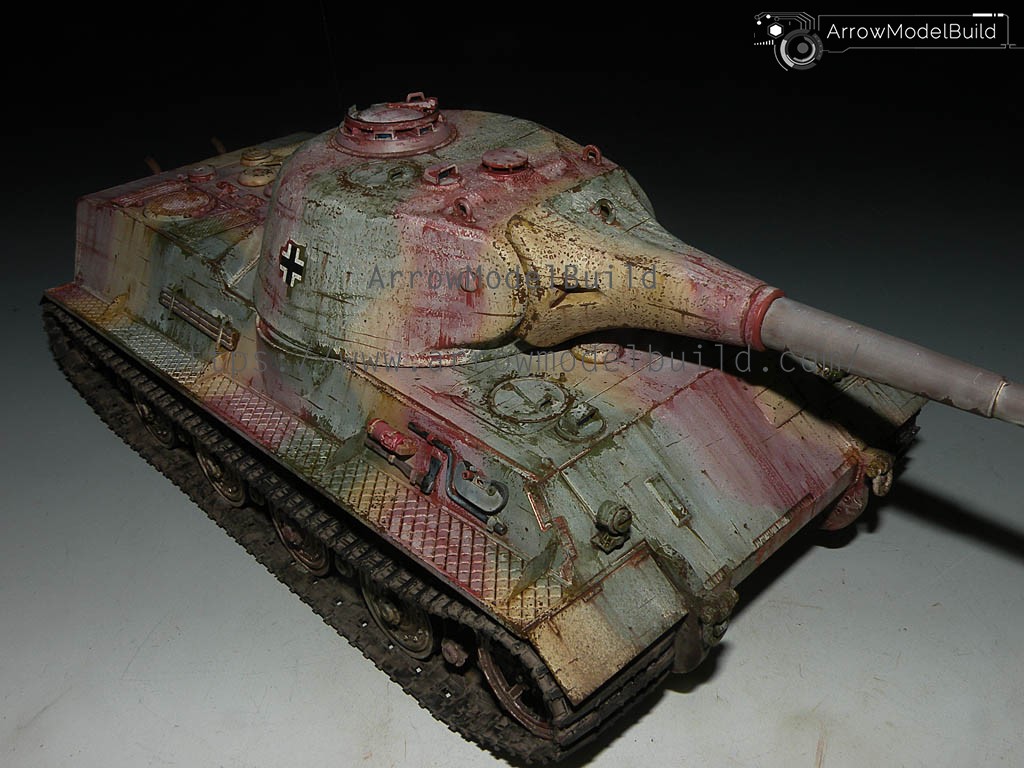 Picture of AeroModelBuild Panzer VII Lowe (In the Snow) Built & Painted 1/35 Model Kit