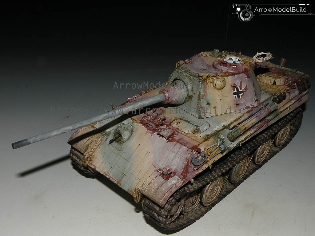 Picture of AeroModelBuild Panther F Tank Built & Painted 1/35 Model Kit