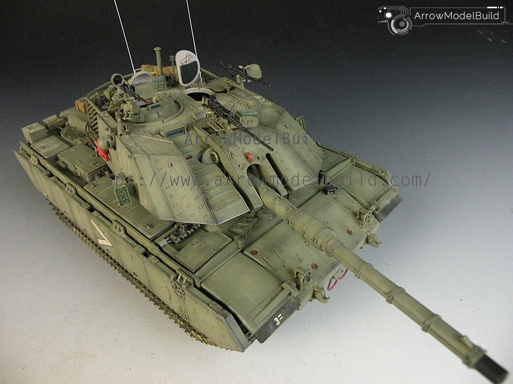 Picture of AeroModelBuild Magach 7C Tank Built & Painted 1/35 Model Kit