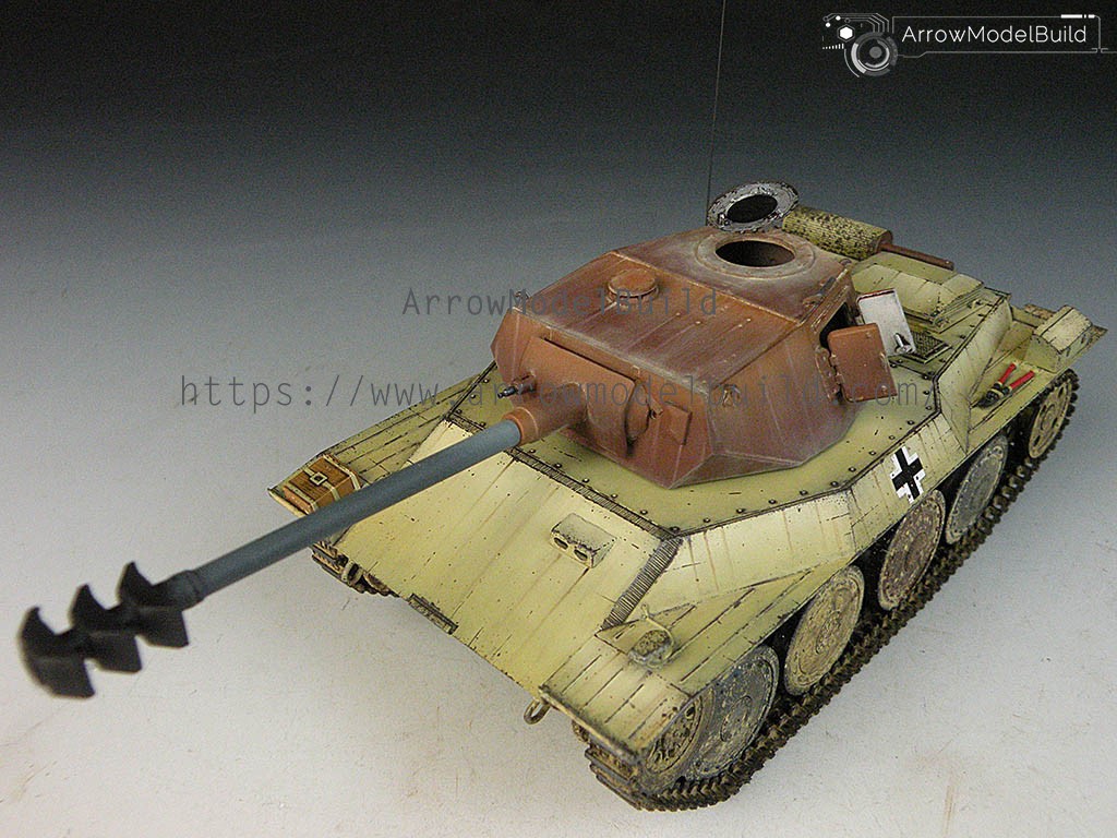 Picture of AeroModelBuild Panzer 38D Tank Built & Painted 1/35 Model Kit