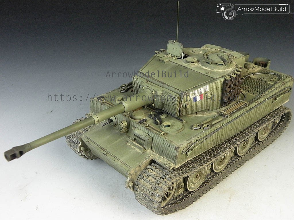 Picture of AeroModelBuild Tiger I Tank Late Version Built & Painted 1/35 Model Kit